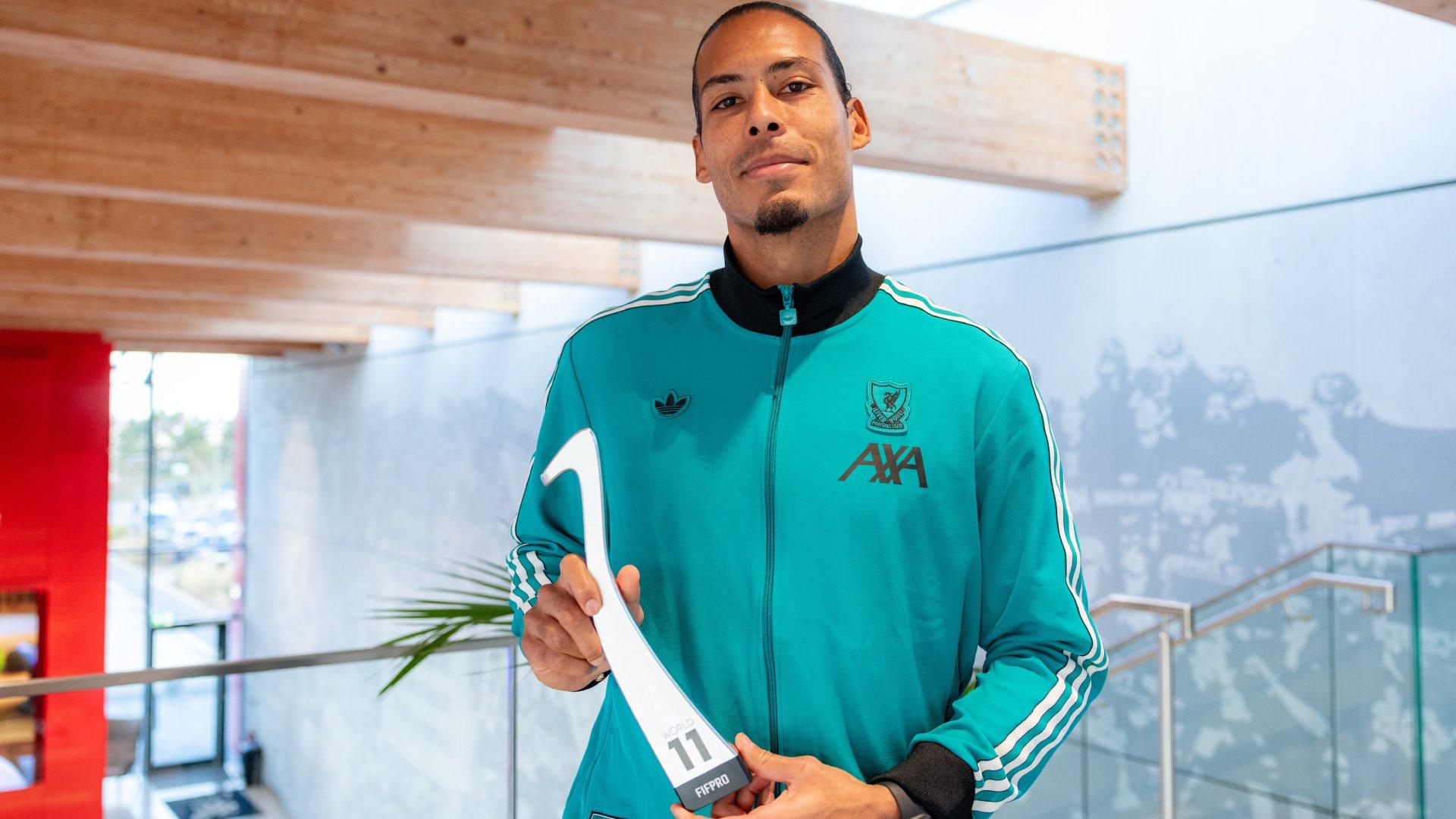'The best recognition' - Virgil van Dijk on being named in FIFPRO Men's World 11 again
