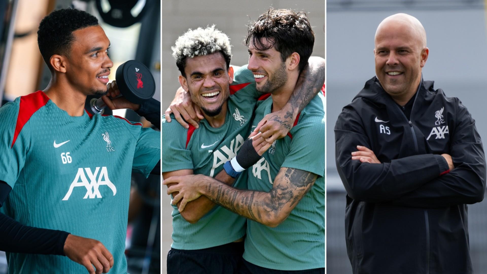 78 training photos: Liverpool in preparation for clash with Brentford
