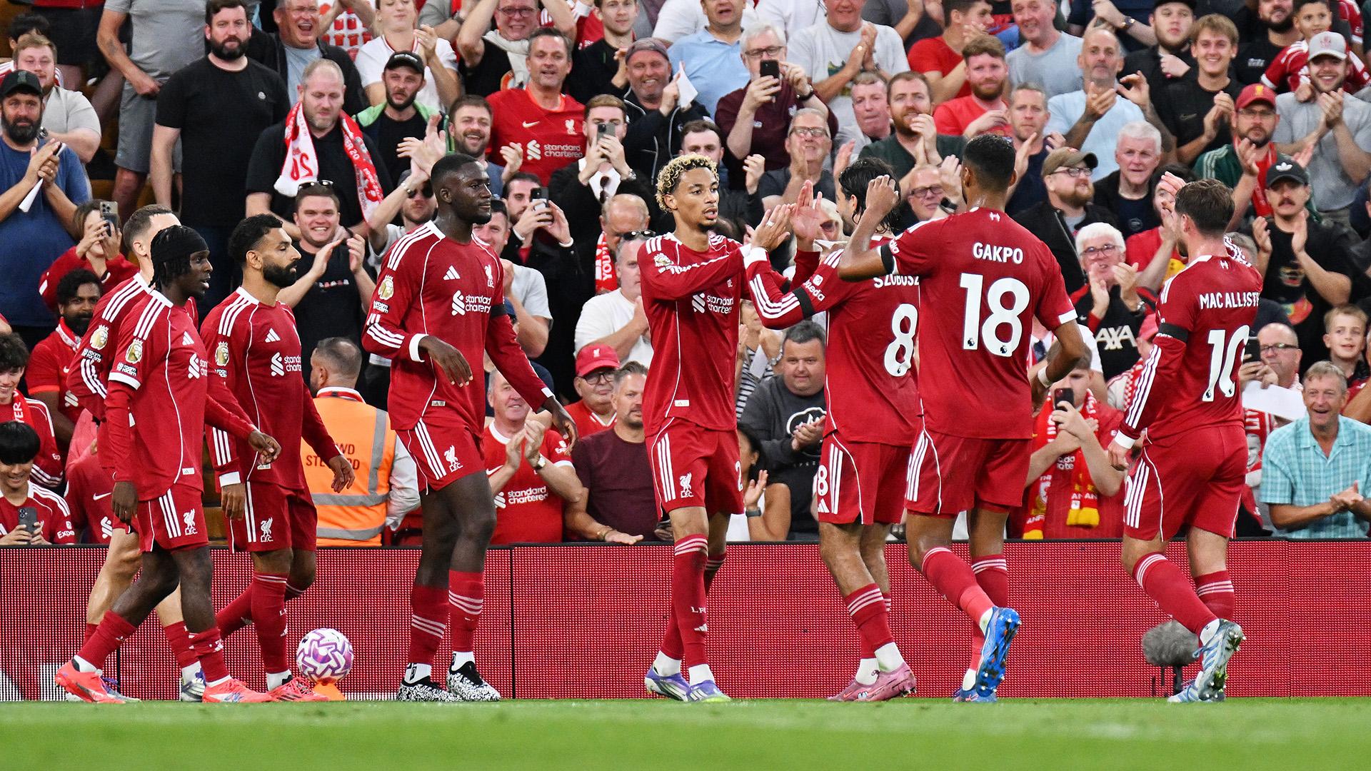 Pre-match stats: How Liverpool can set TWO club scoring records on Monday