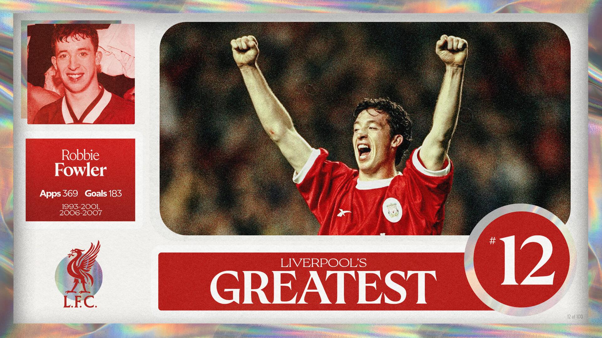 Liverpool's Greatest - No.12: Robbie Fowler