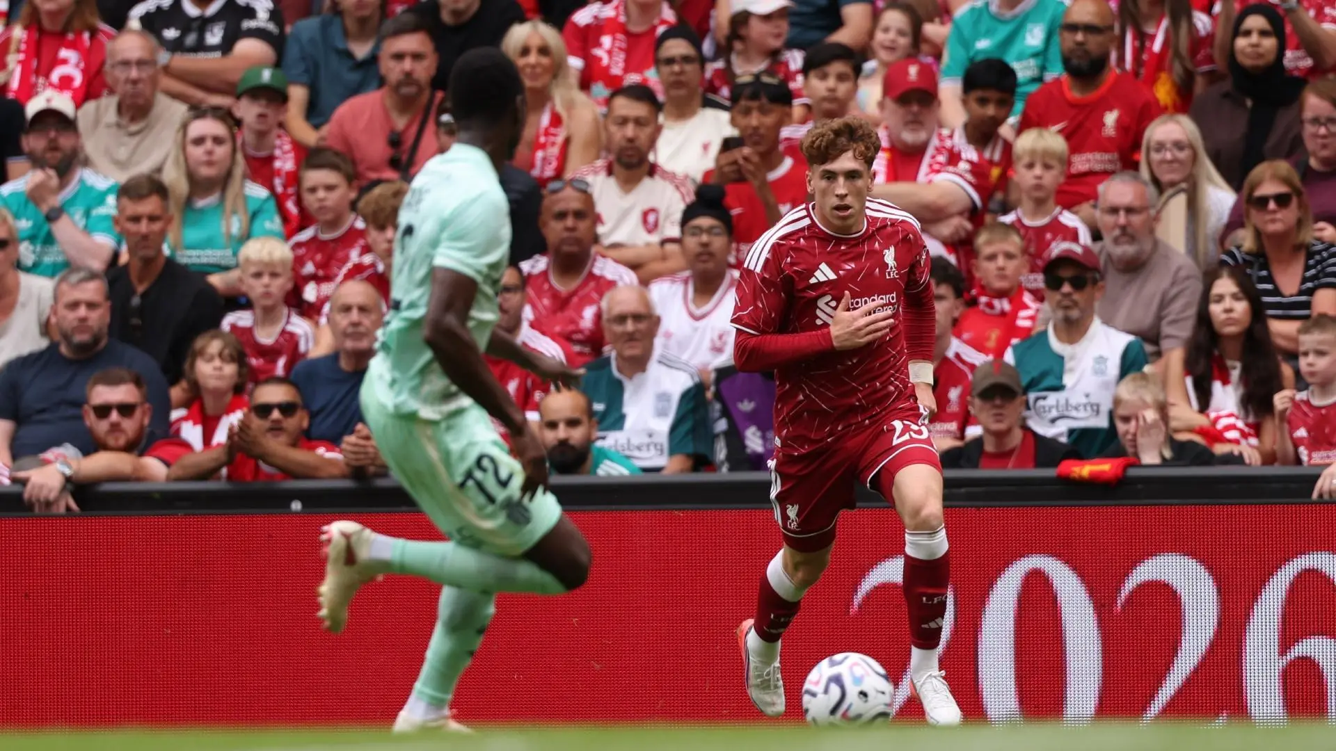Photos: Victor Munoz debuts in Liverpool's pre-season clash with AS Monaco at Anfield
