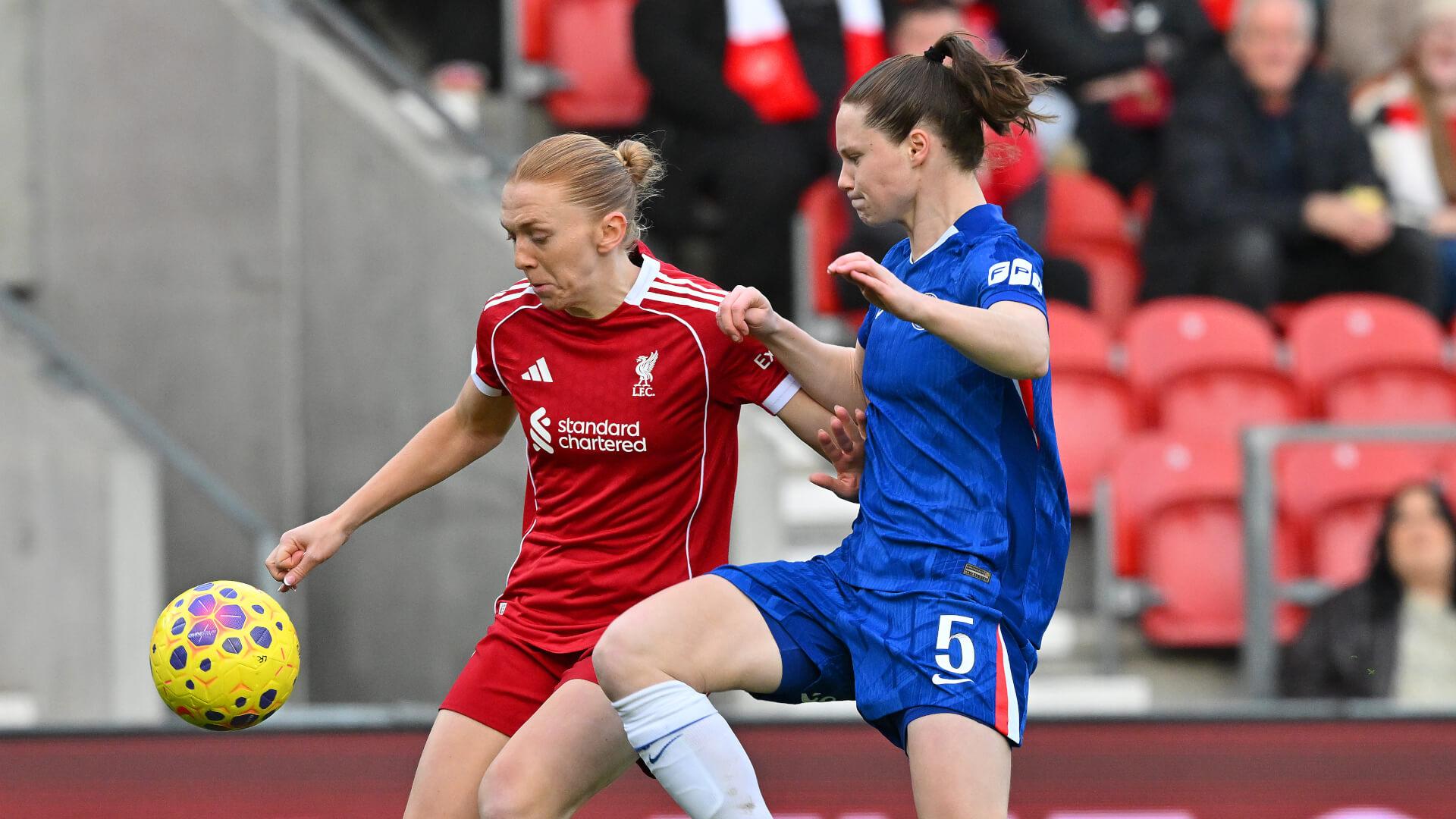 Liverpool beaten by Chelsea in Women's League Cup quarter-final