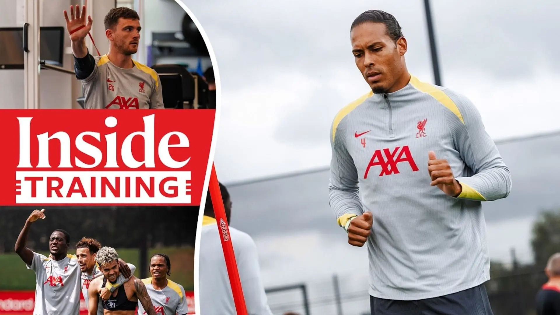 Inside Training: Watch the best bits from a very competitive pre-season session