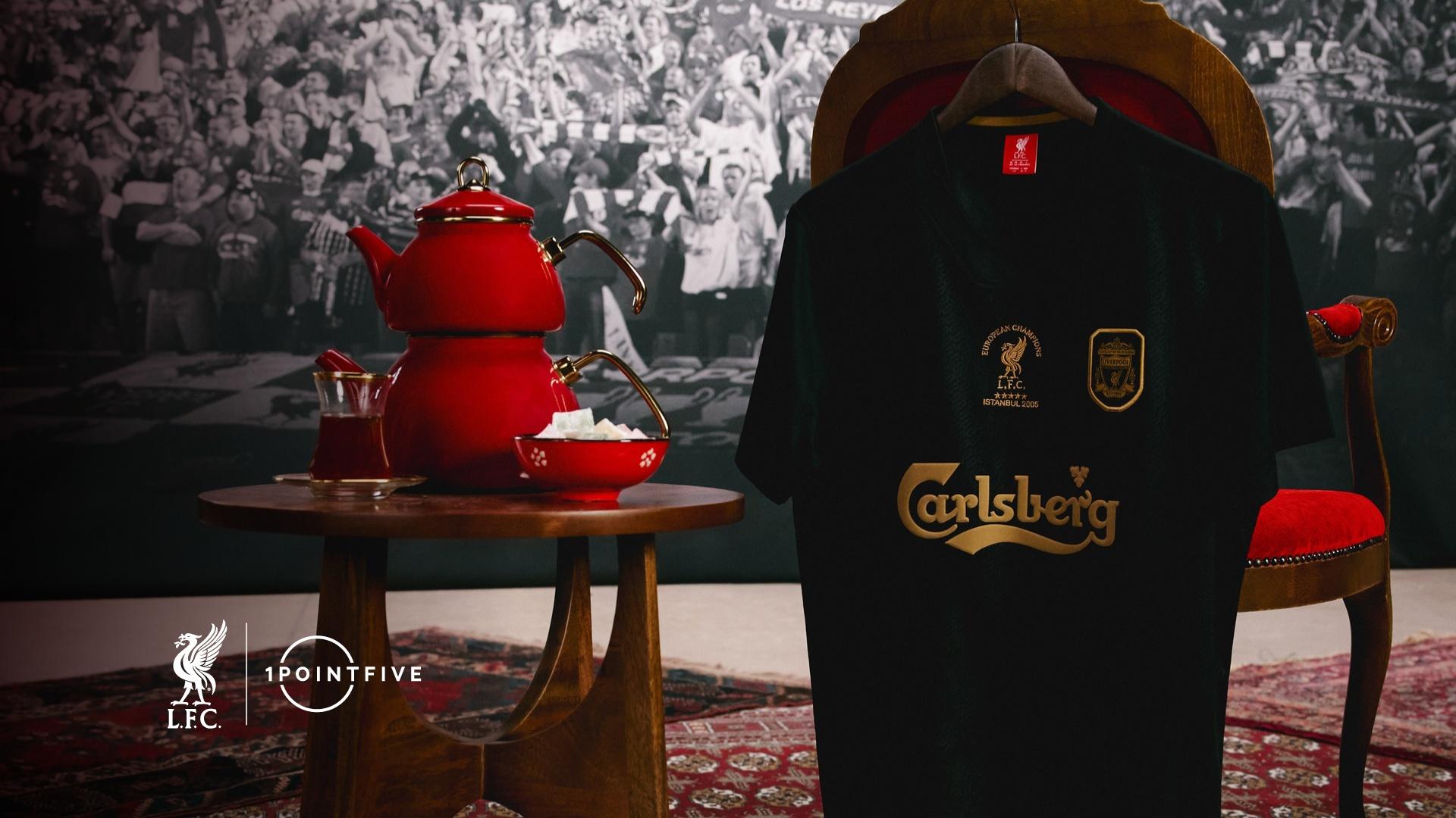 LFC and 1PointFive launch a world-first commemorative jersey to mark 20 years since Istanbul