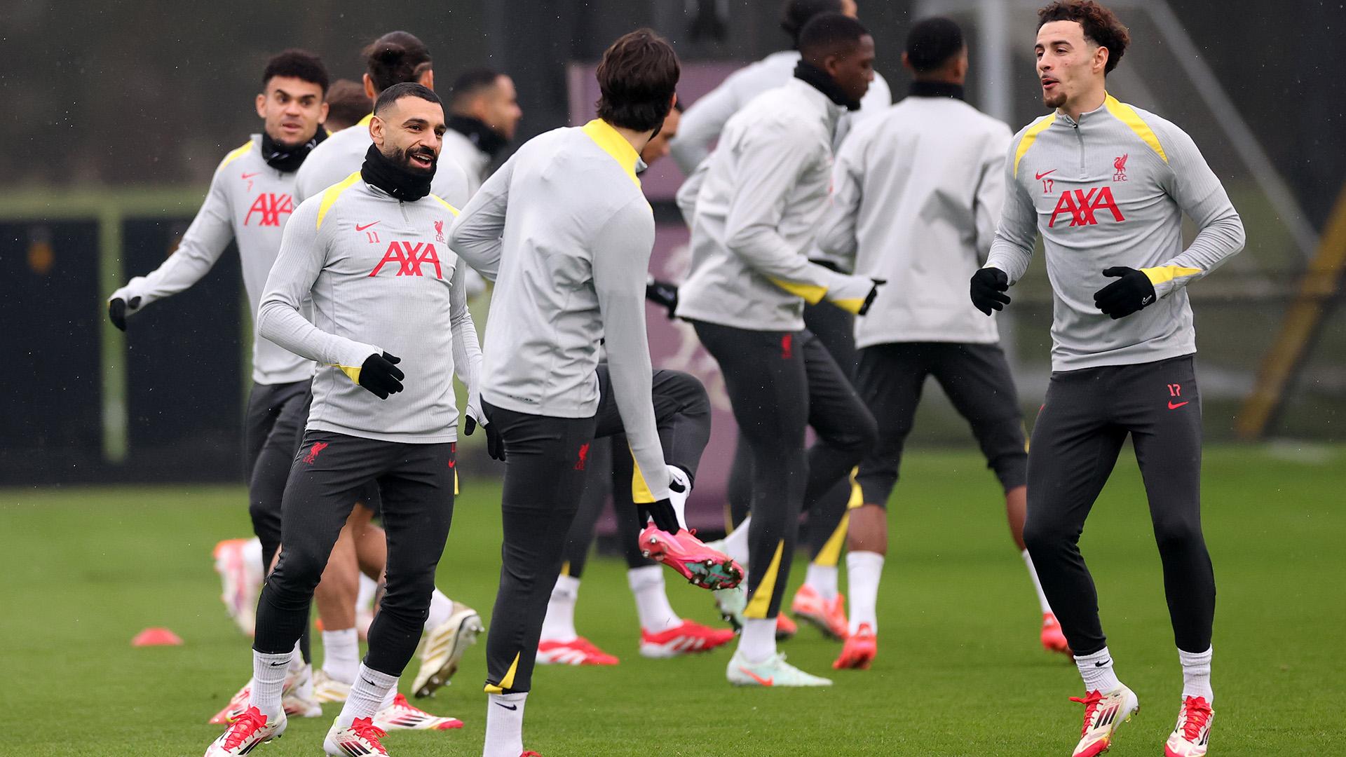 On demand: Watch Liverpool in Champions League training ahead of Lille