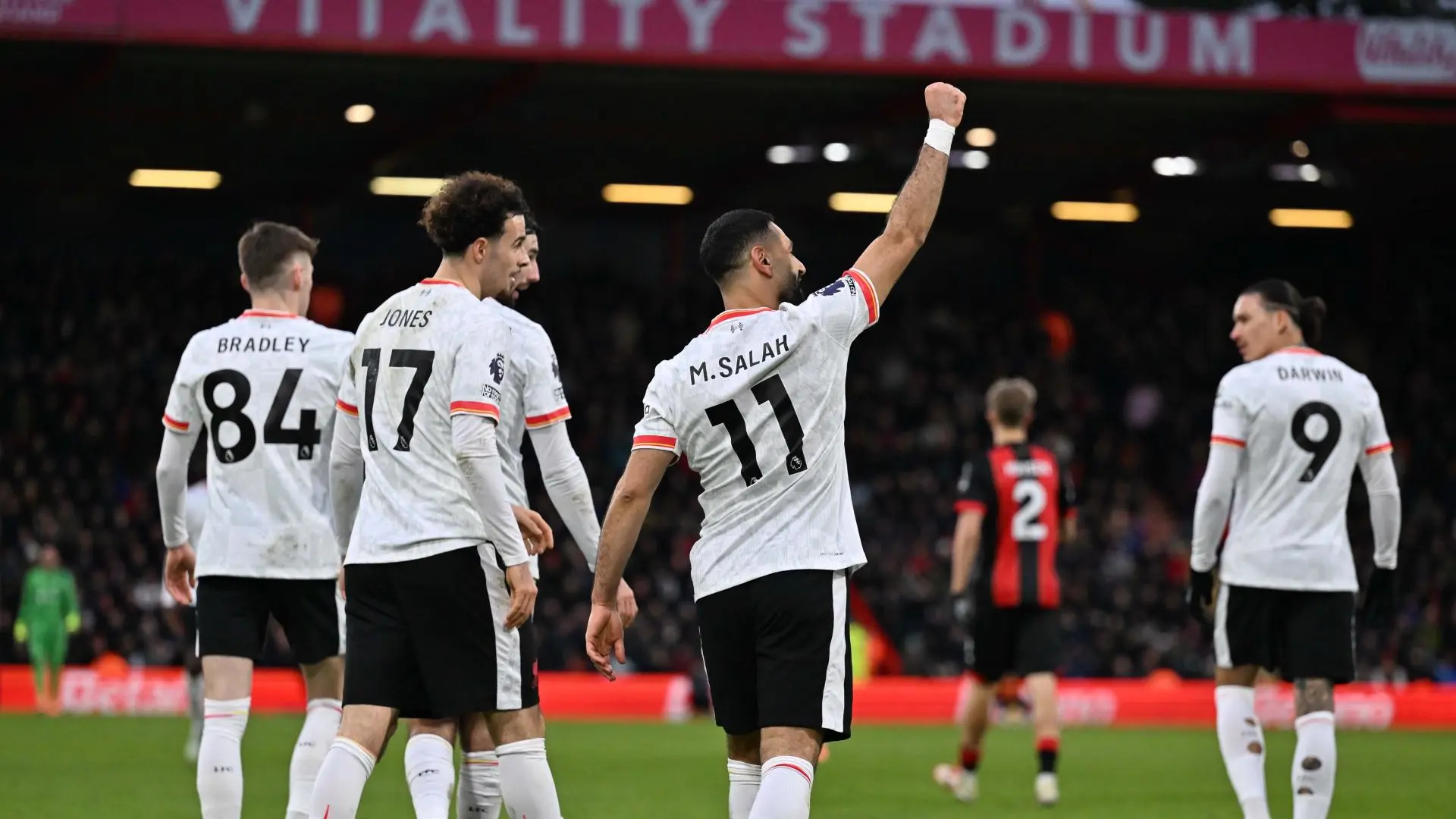 Mohamed Salah double earns Liverpool victory at Bournemouth
