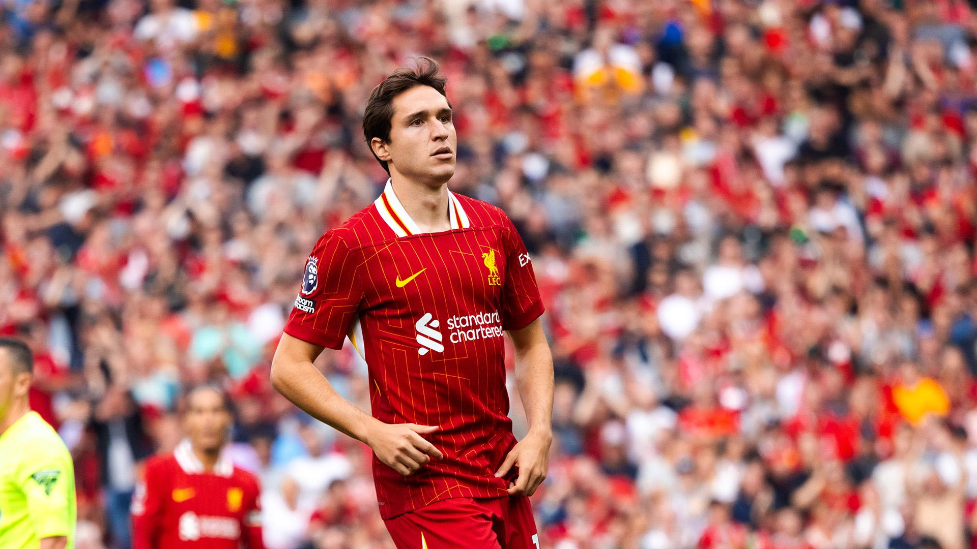 Federico Chiesa reacts to Anfield debut: 'I enjoyed every bit of it'