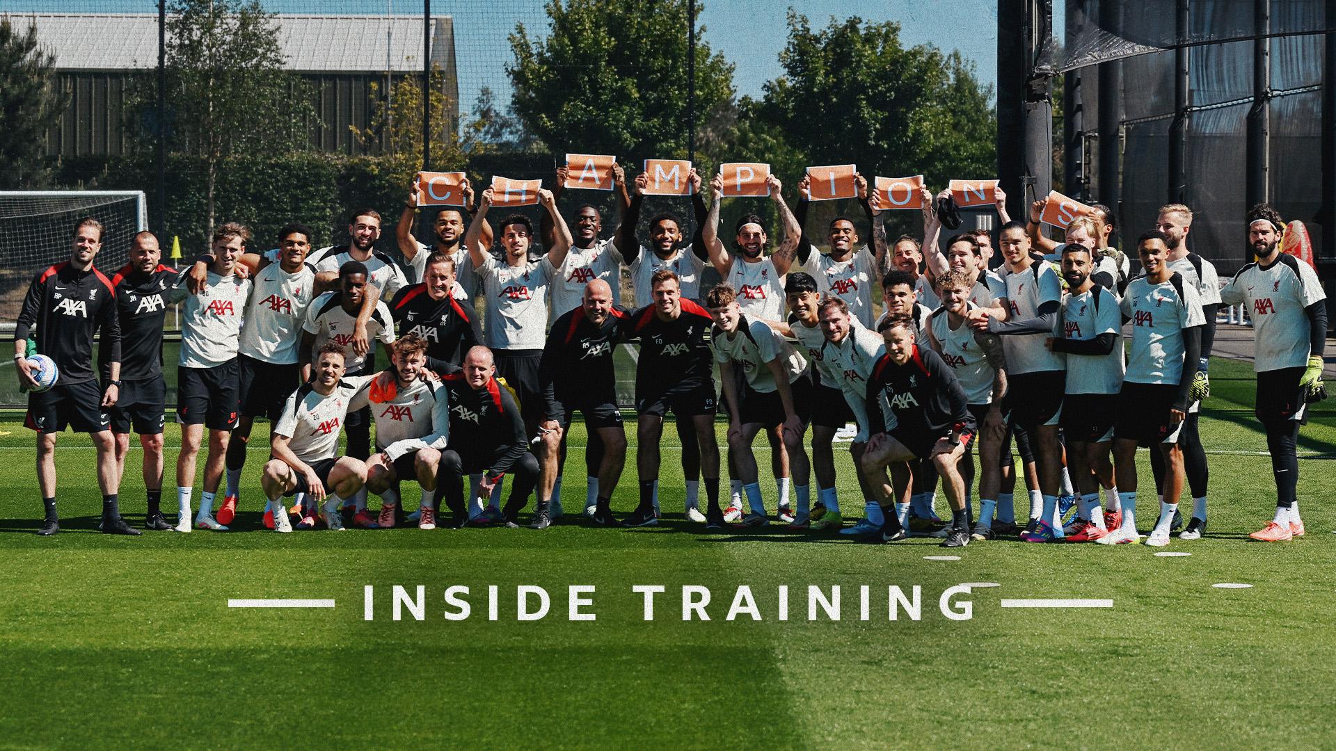 Inside Training: Yoga, gym work and mini-challenges pre-Brighton