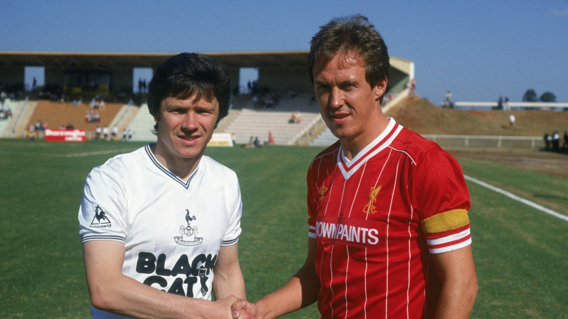 When Liverpool played Tottenham in Africa to compete for the 'Floating Trophy'