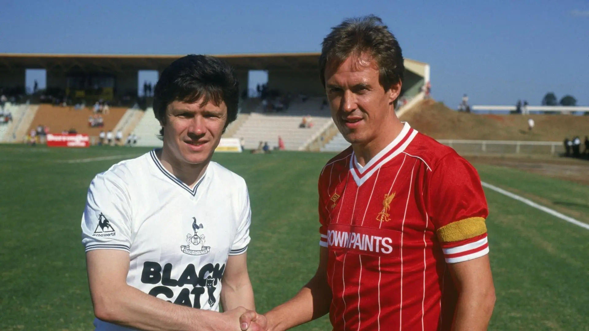 When Liverpool played Tottenham in Africa to compete for the 'Floating Trophy'
