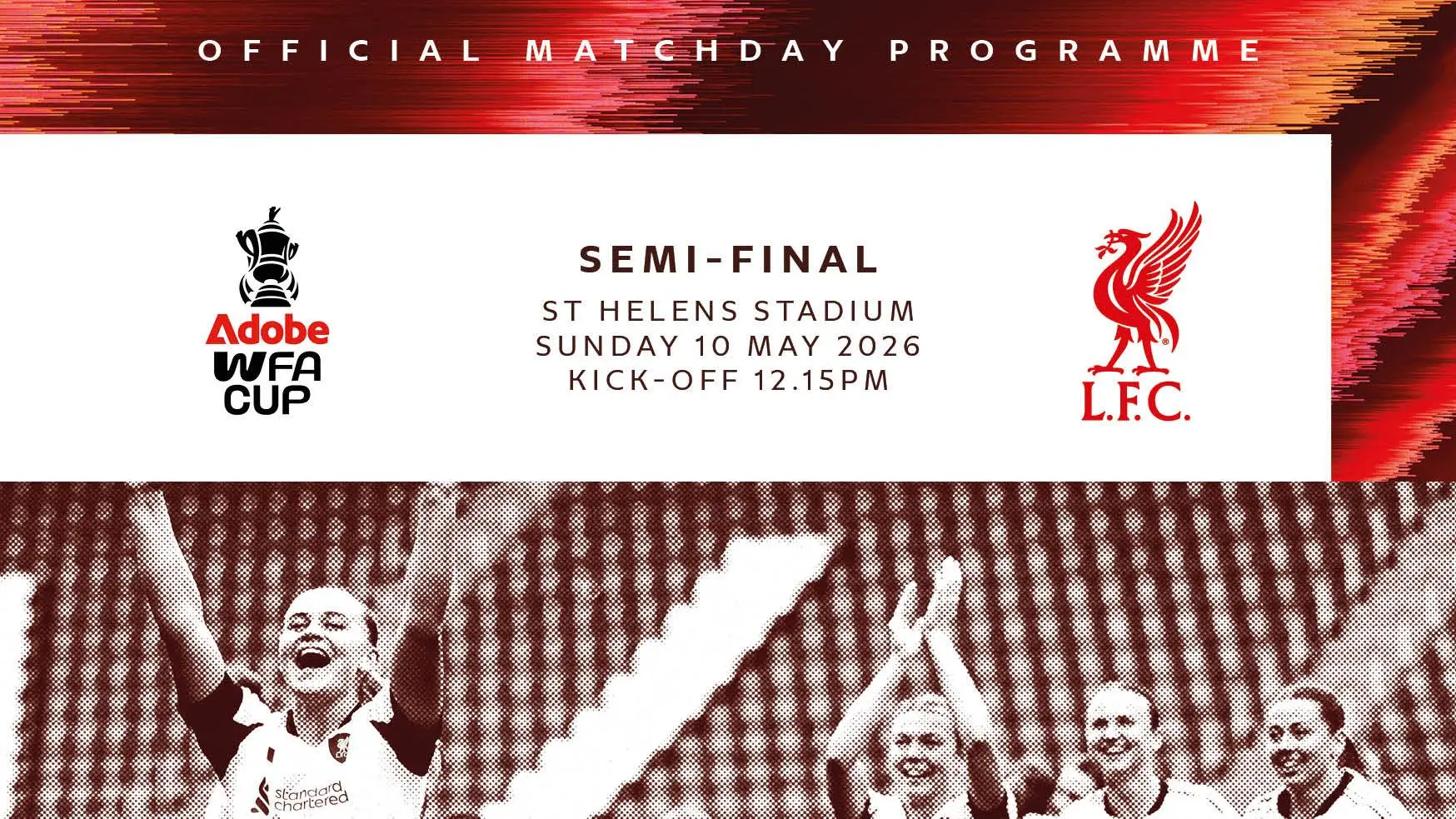 Liverpool v Brighton: Get your Women's FA Cup semi-final matchday programme