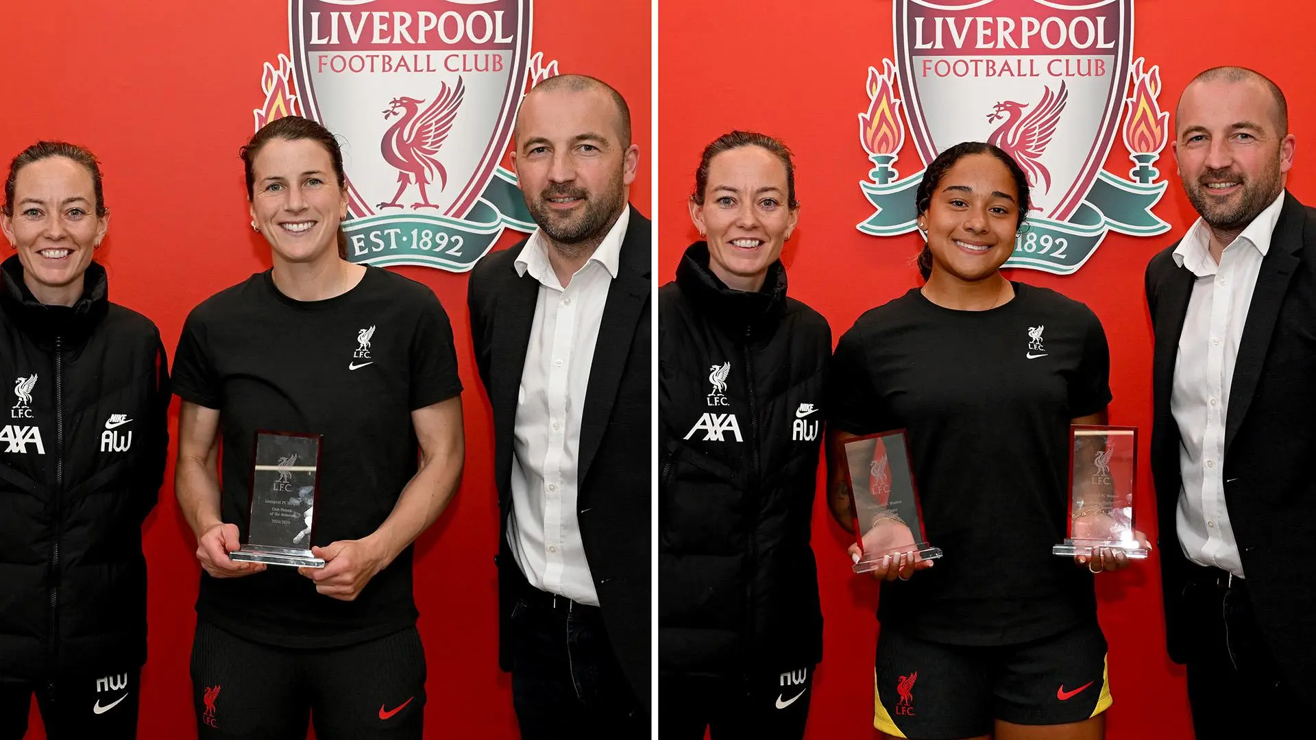 Fahey and Smith collect LFC Women end-of-season player awards