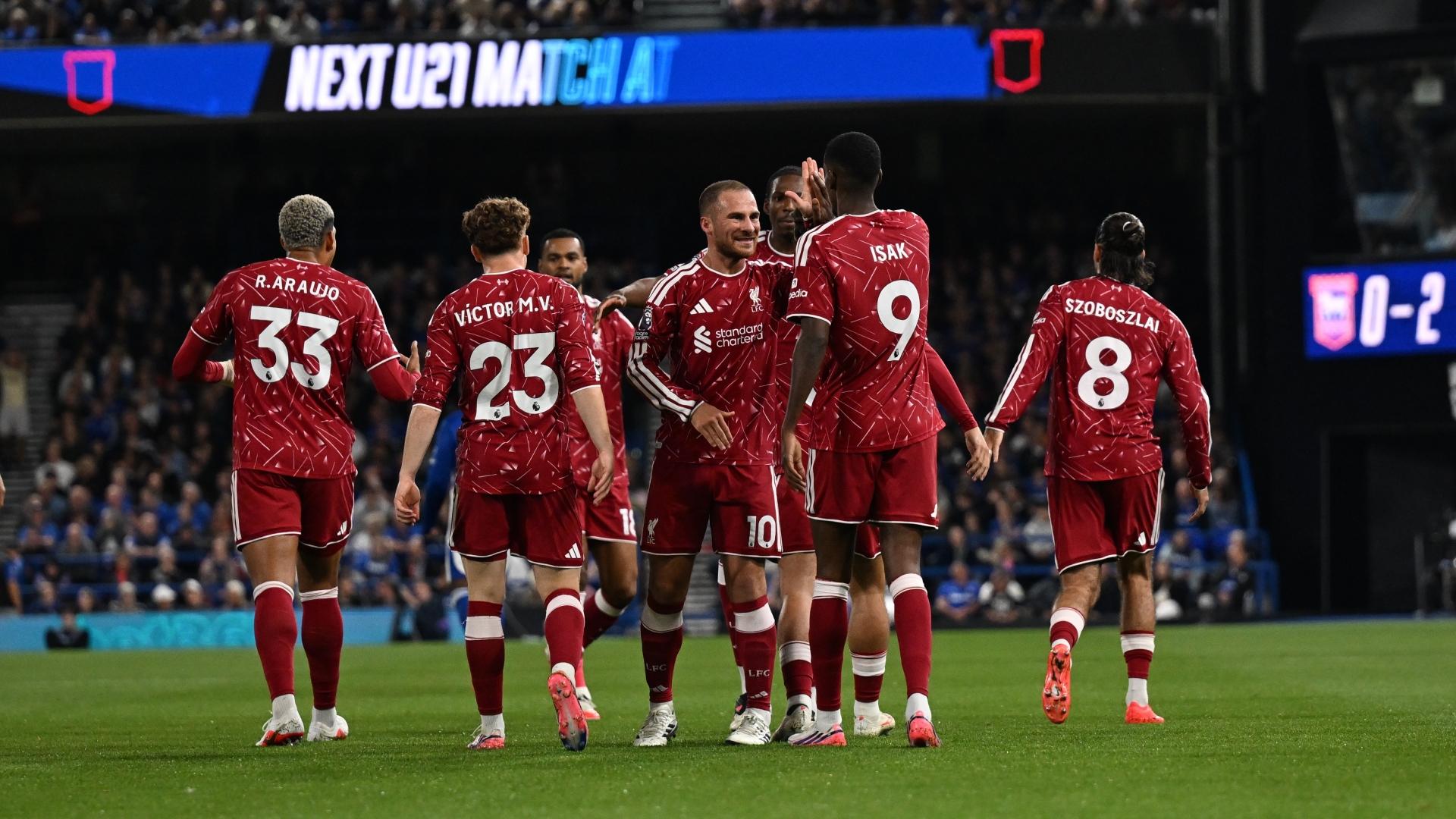 Ipswich Town 0-2 Liverpool: Watch extended highlights
