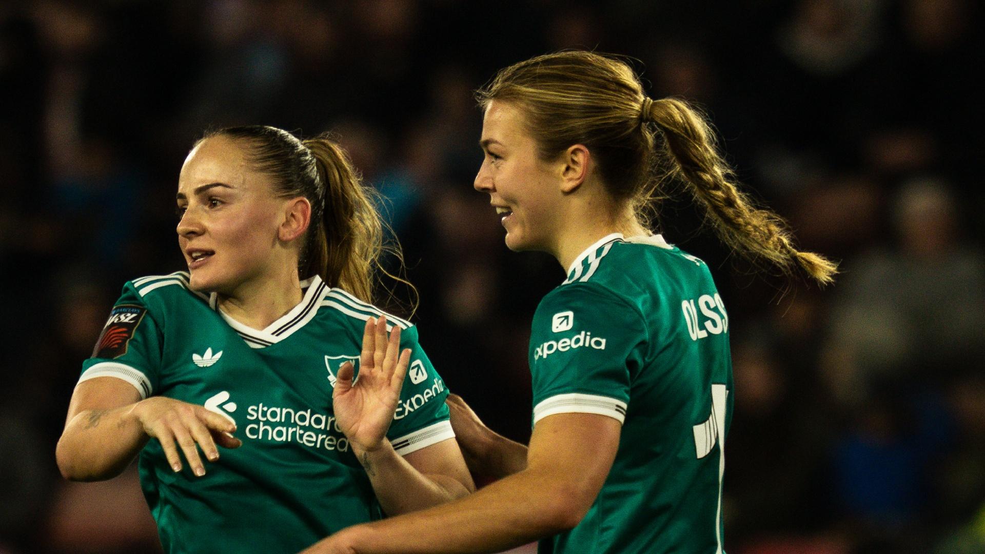 'I'm in a good flow right now' - Beata Olsson on Sheff Utd hat-trick and scoring form
