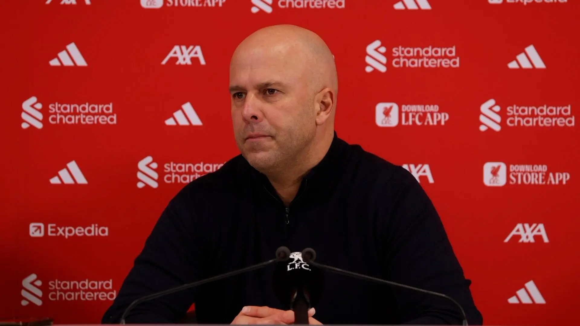 Watch Arne Slot's pre-Leeds United press conference