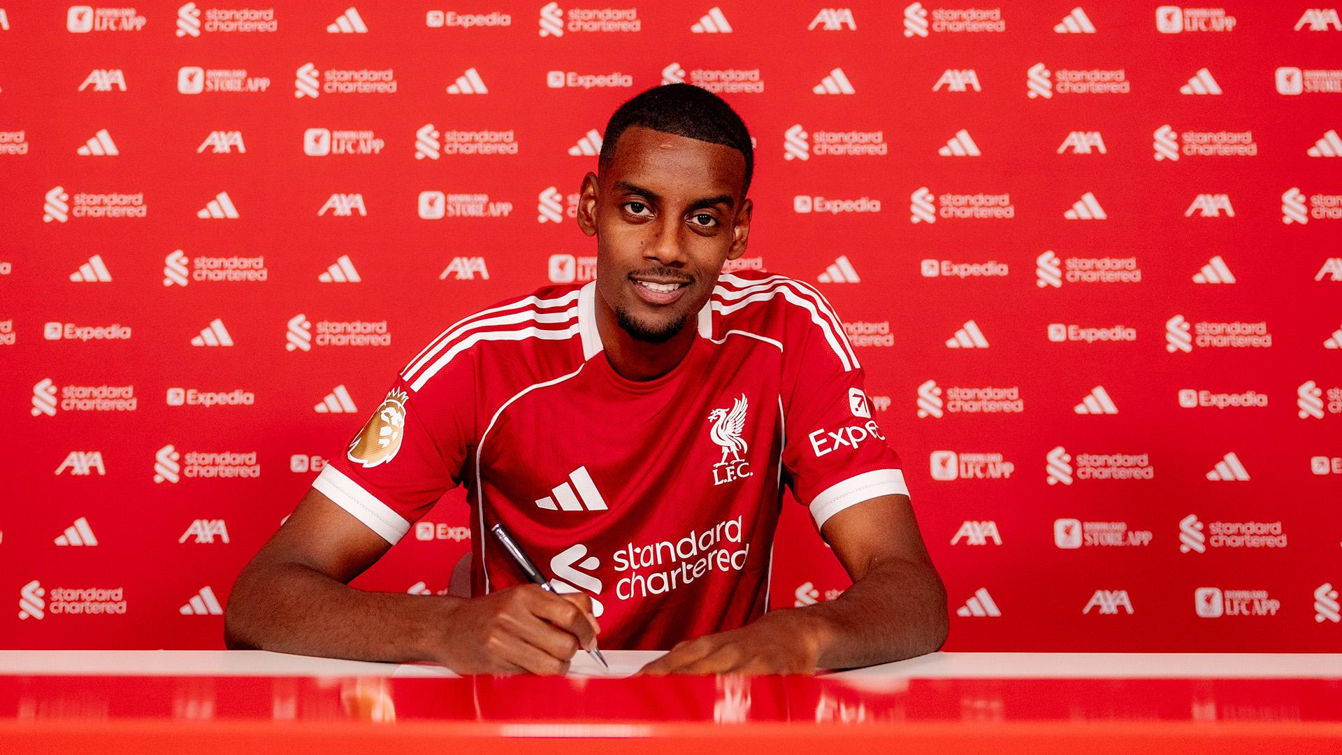 Liverpool complete signing of Alexander Isak