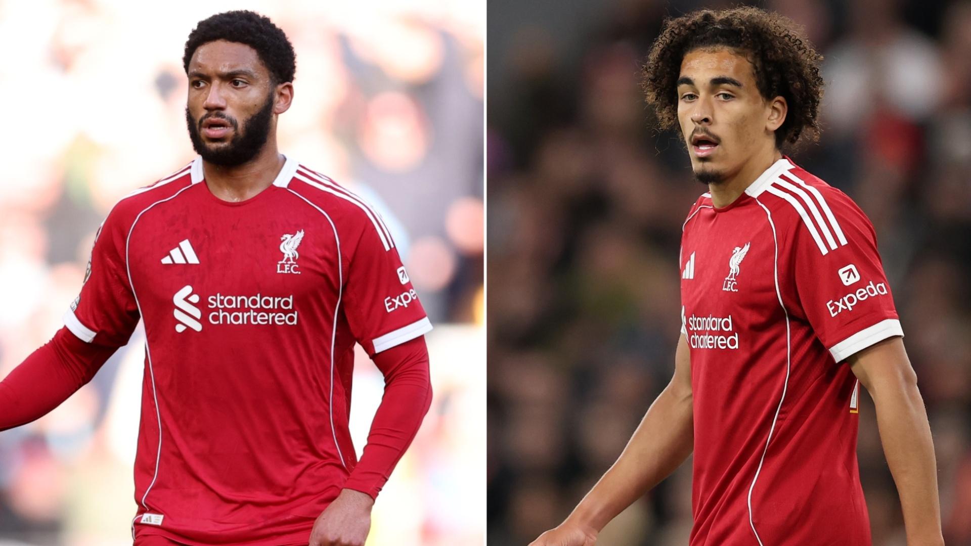 Joe Gomez and Jayden Danns fitness update
