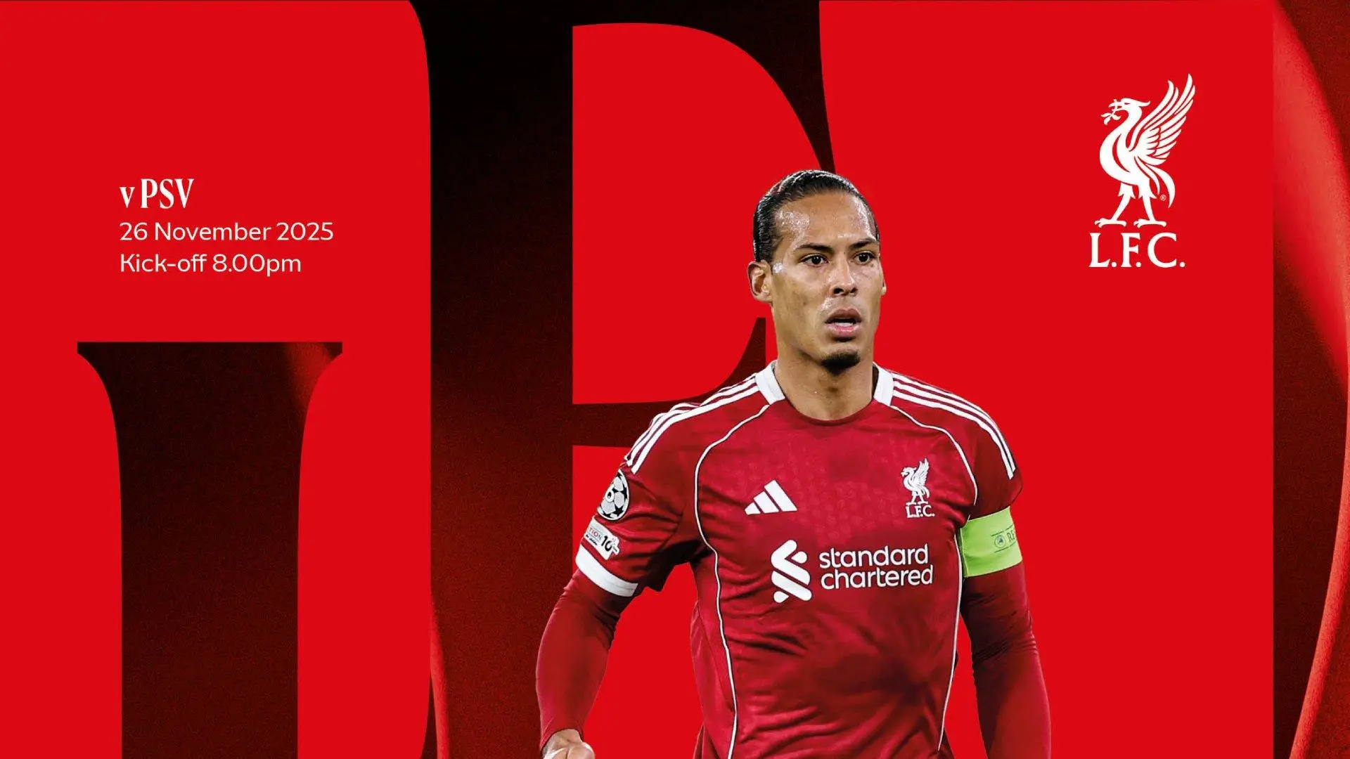 Get your Liverpool v PSV Eindhoven matchday programme