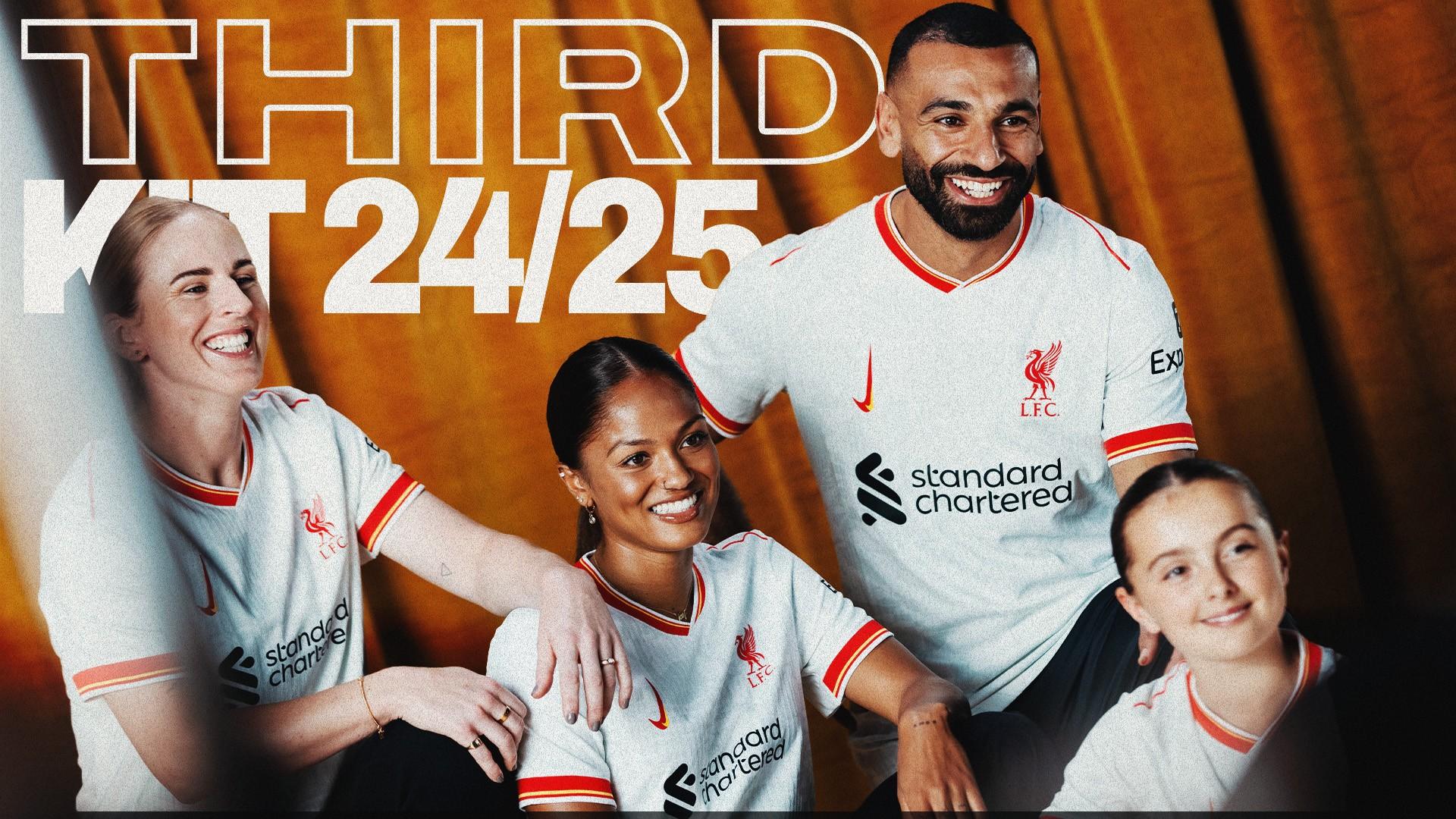 Video: Behind the scenes of Liverpool's third-kit shoot