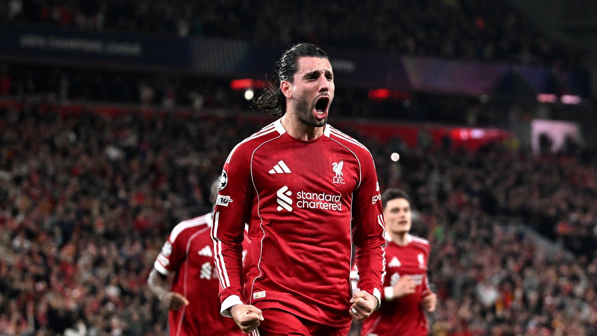 Dominik Szoboszlai on Liverpool 4-0 Galatasaray, goals, PSG quarter-final and more