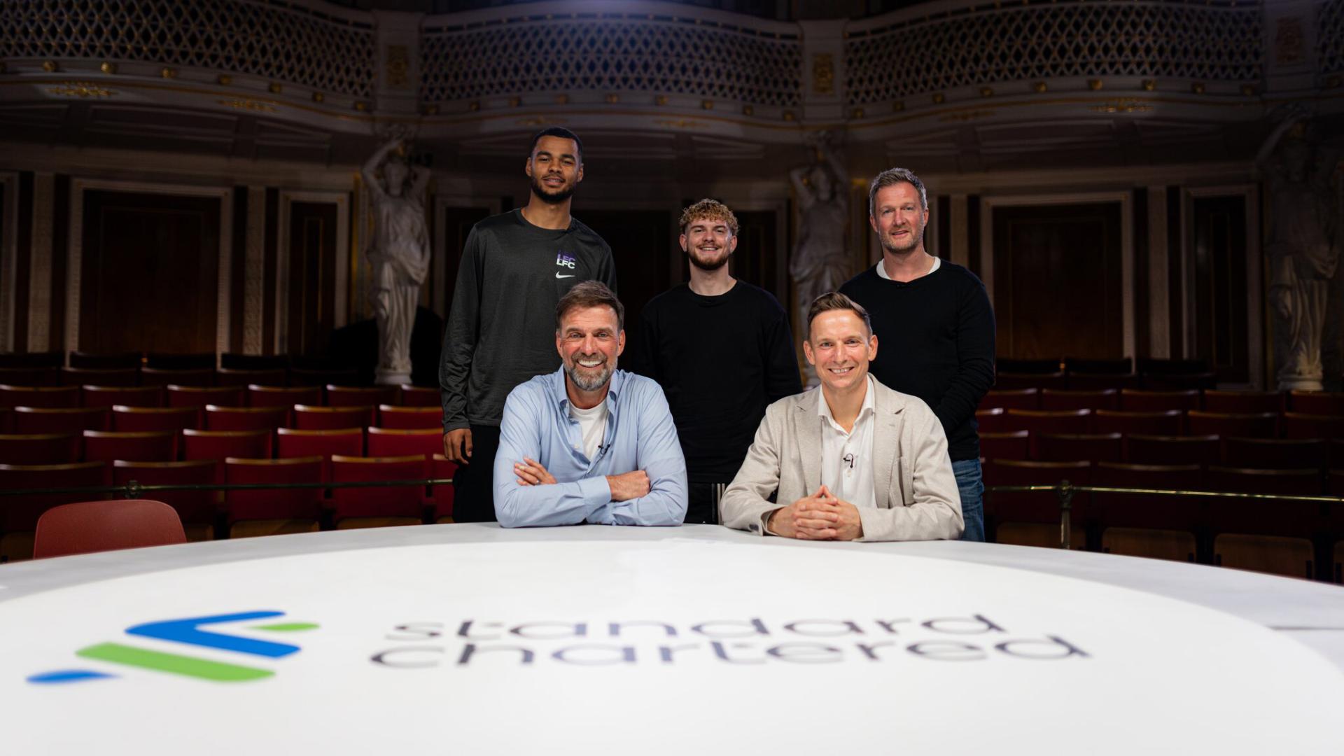 Klopp, Elliott, Gakpo, Lijnders and Inglethorpe star in new 'The Reds Roundtable' series with Standard Chartered