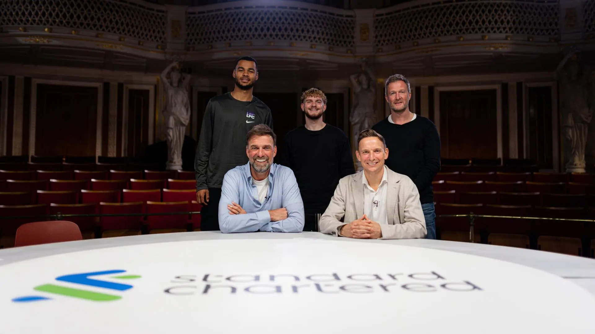 Klopp, Elliott, Gakpo, Lijnders and Inglethorpe star in new 'The Reds Roundtable' series with Standard Chartered