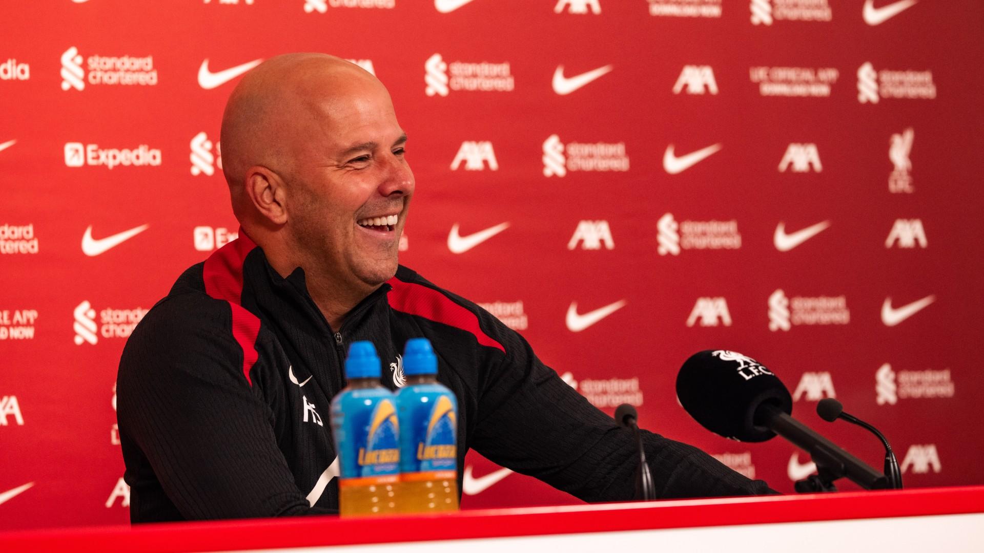 On demand: Watch Arne Slot's pre-Chelsea press conference