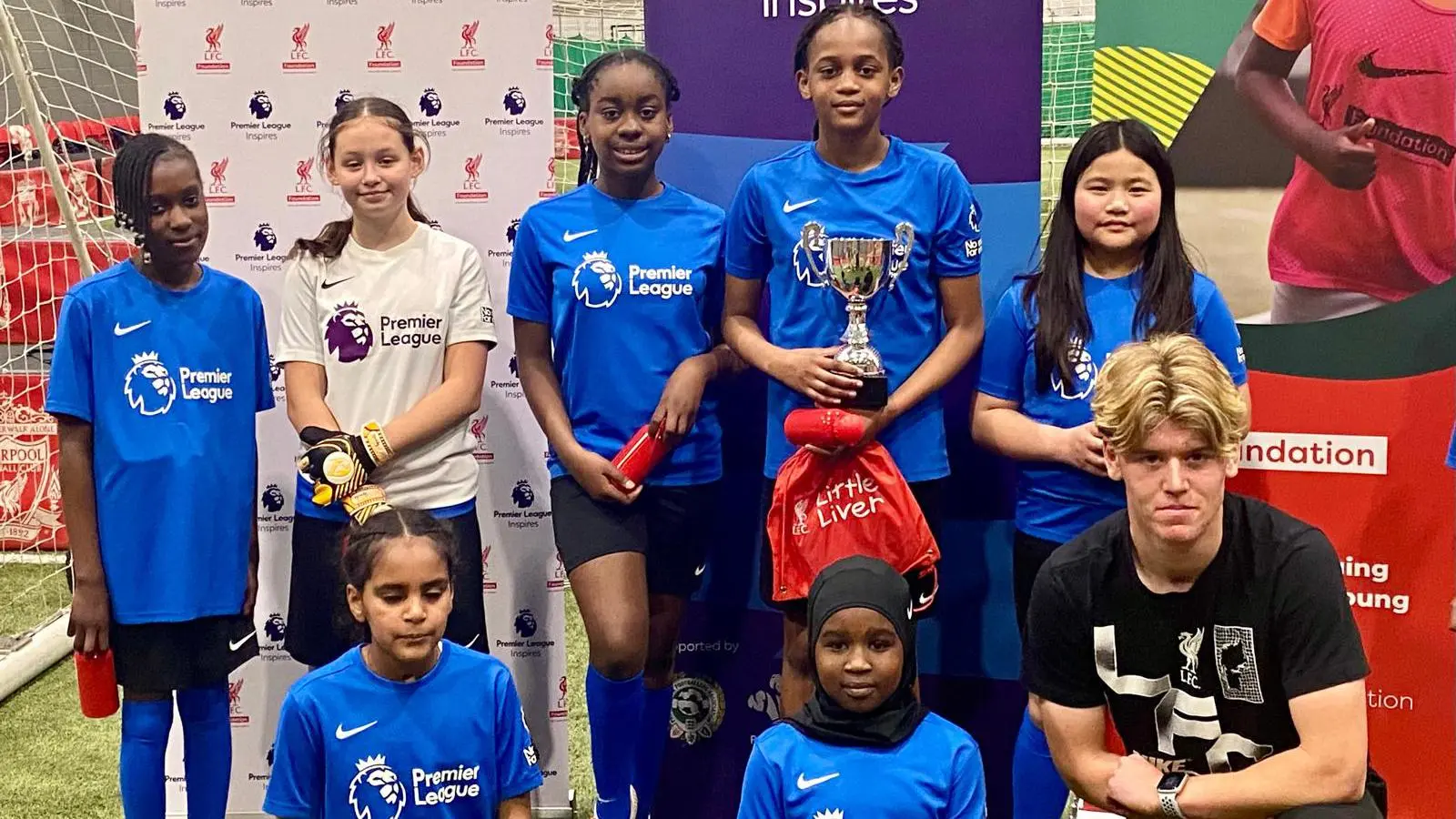 LFC Academy players host tournament for International Women's Day
