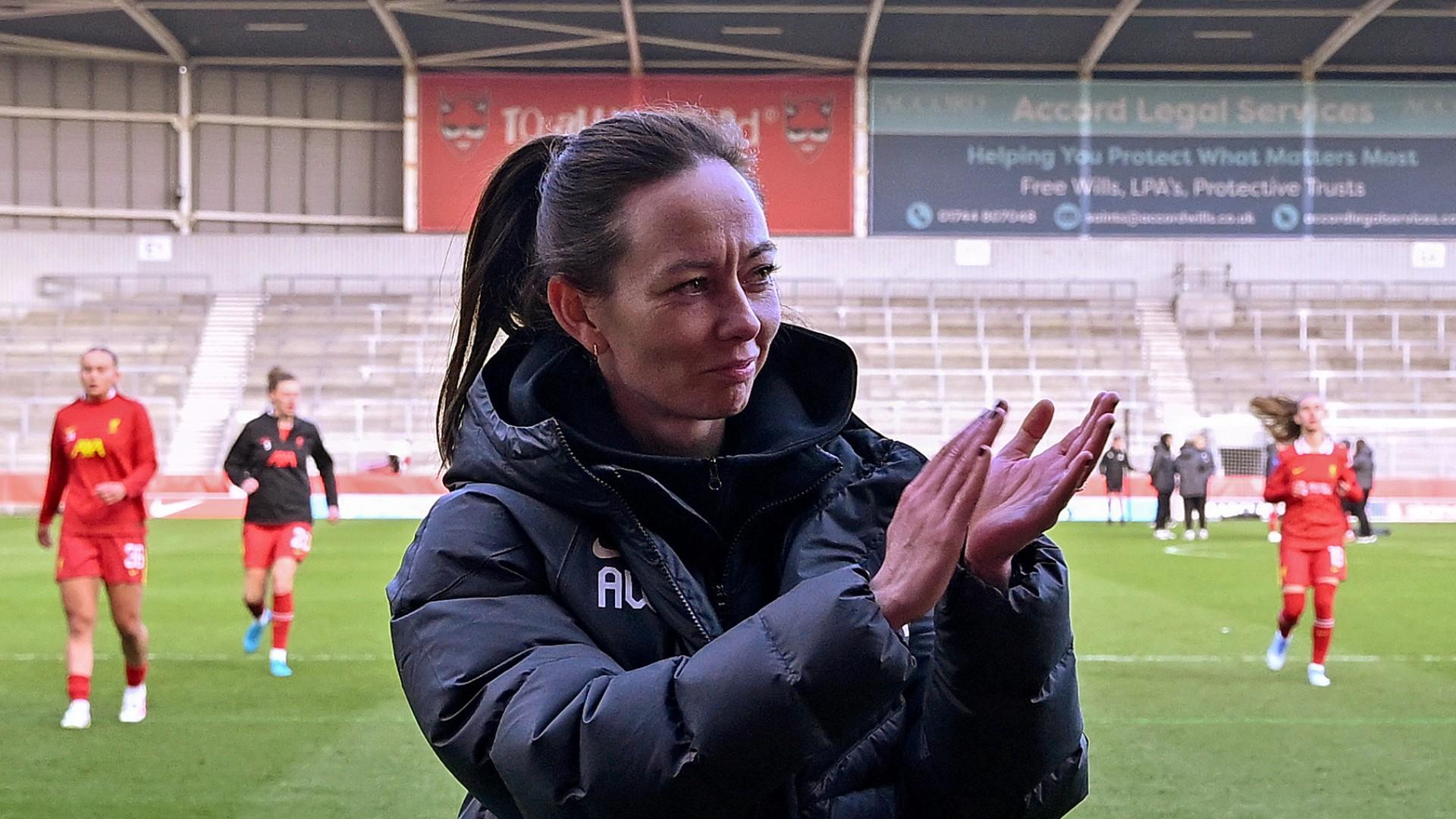 Amber Whiteley column: 'We'll put absolutely everything in to reach Wembley'