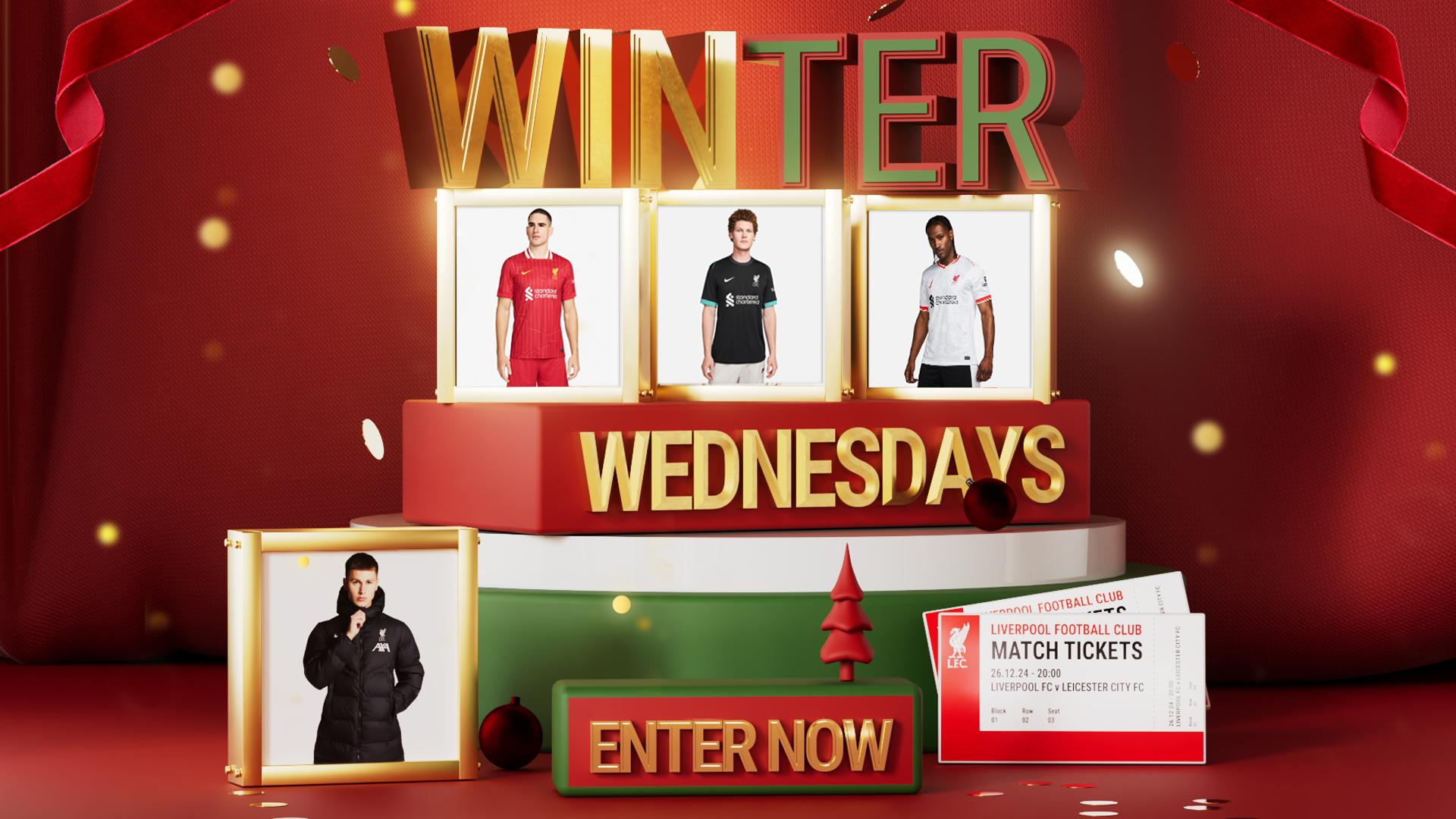 Special prize bundle up for grabs with latest MyLFC WINter Wednesdays