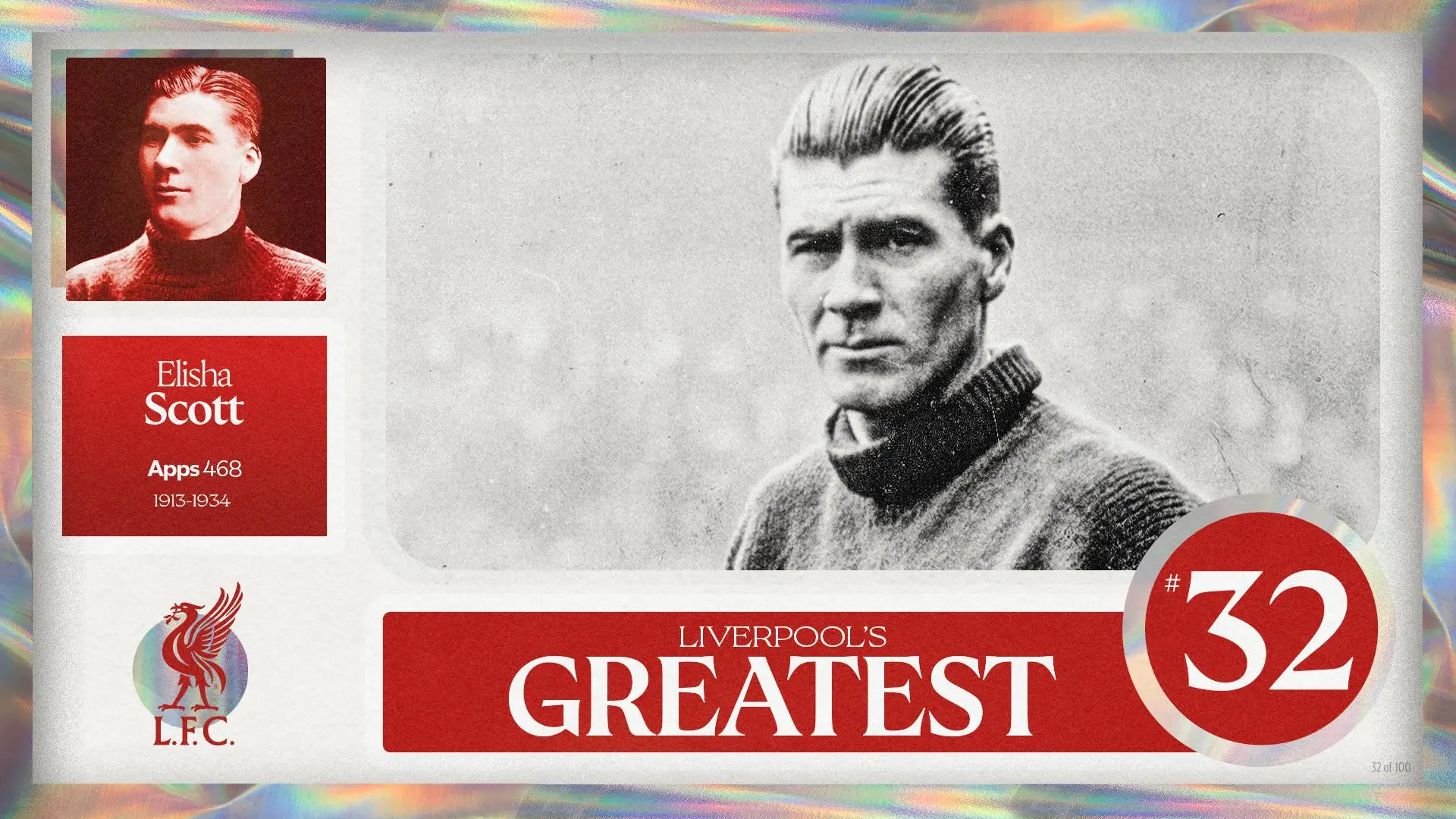 Liverpool's Greatest - No.32: Elisha Scott