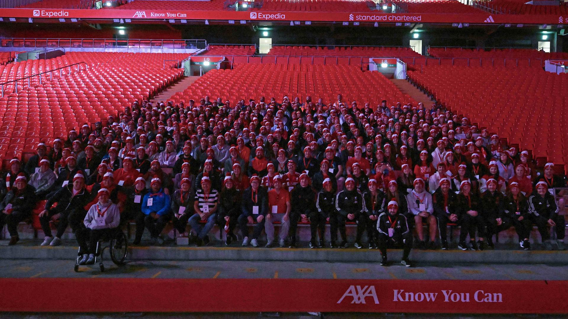 Photos: LFC Foundation hosts third Kip on the Kop to tackle homelessness