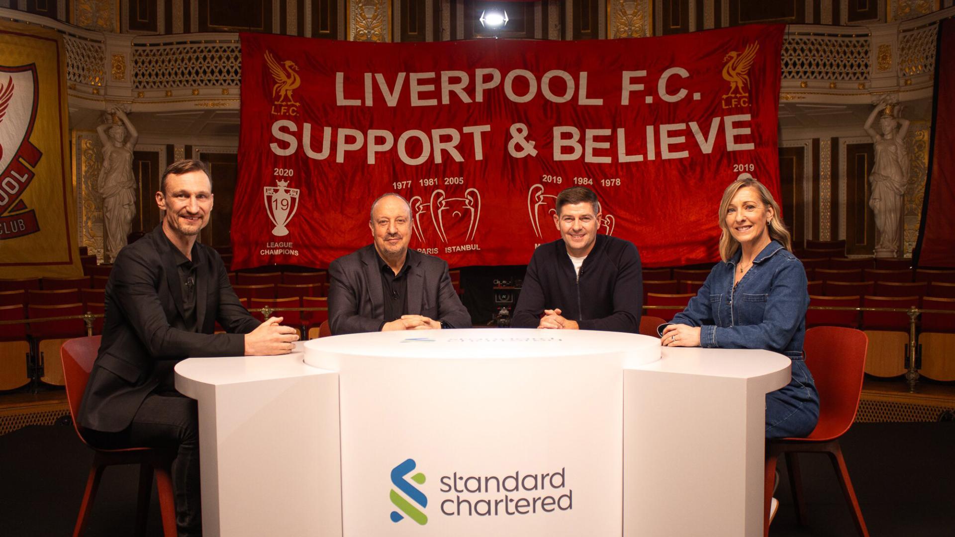 'The Reds Roundtable': Gerrard, Benitez and Hyypia feature in special episode