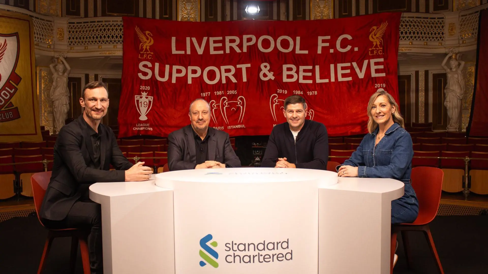 'The Reds Roundtable': Gerrard, Benitez and Hyypia feature in special episode