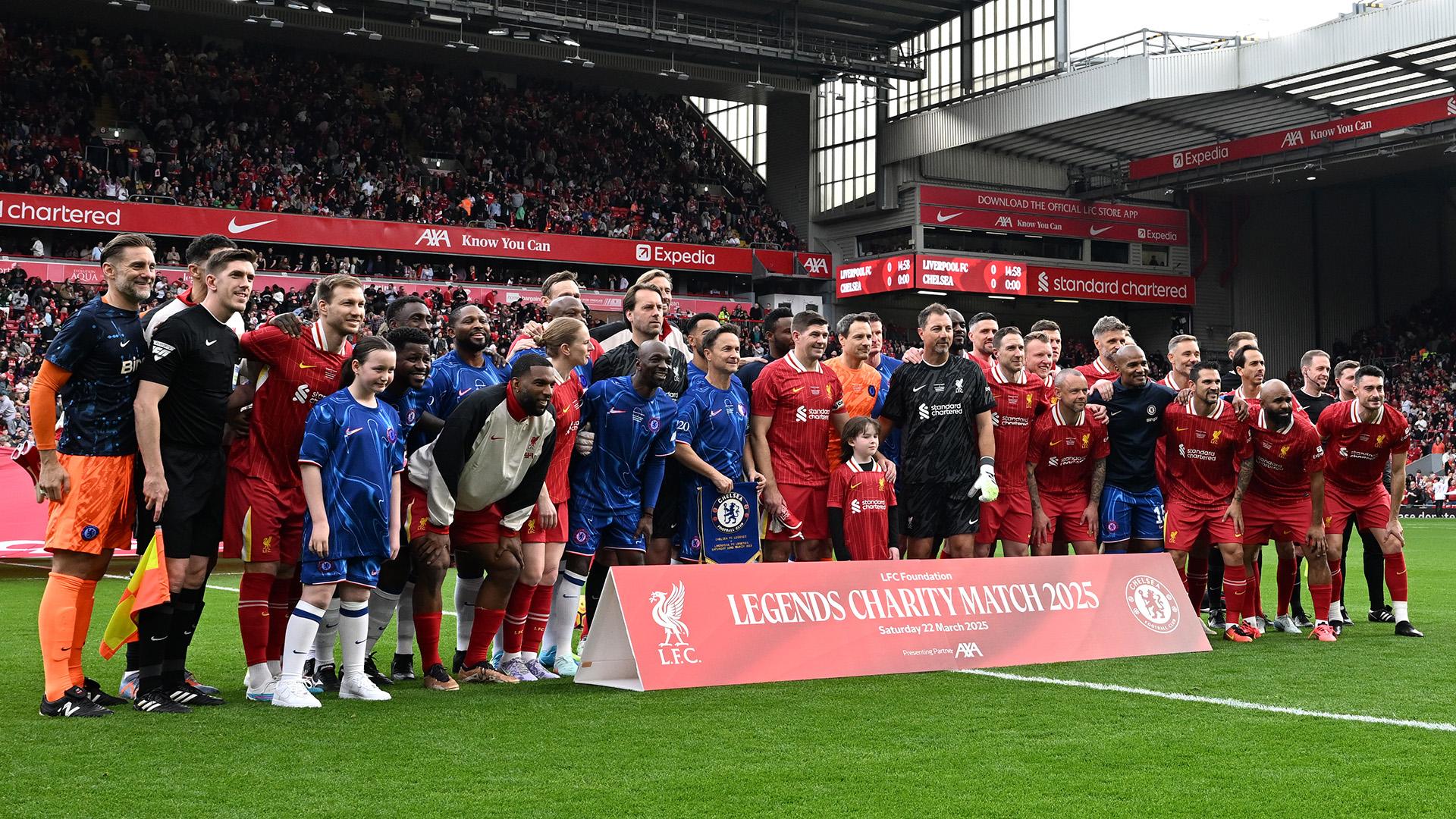 LFC Legends 2-0 Chelsea Legends: Watch the highlights from Anfield
