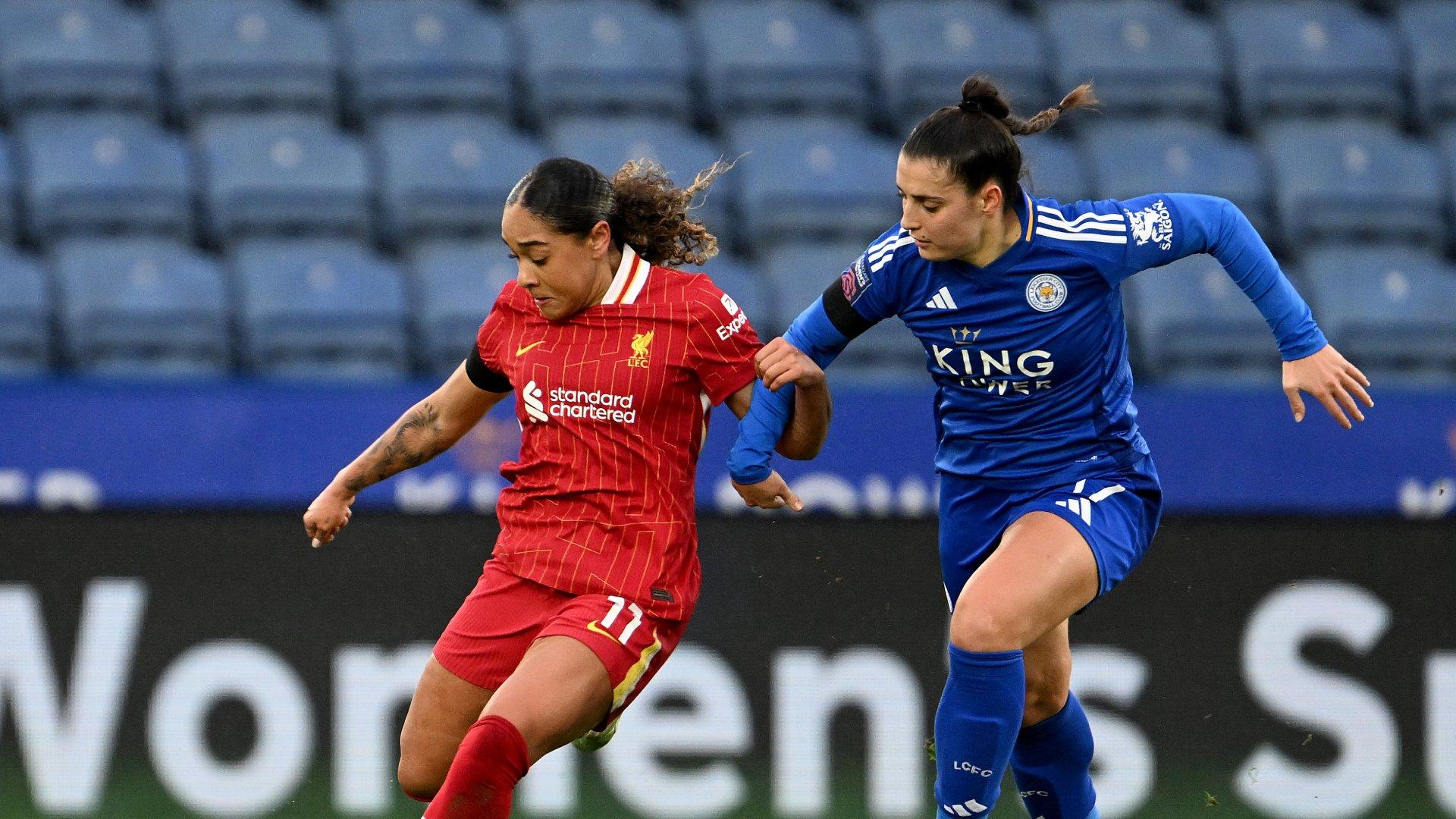 WSL match report: Leicester City 2-1 Liverpool