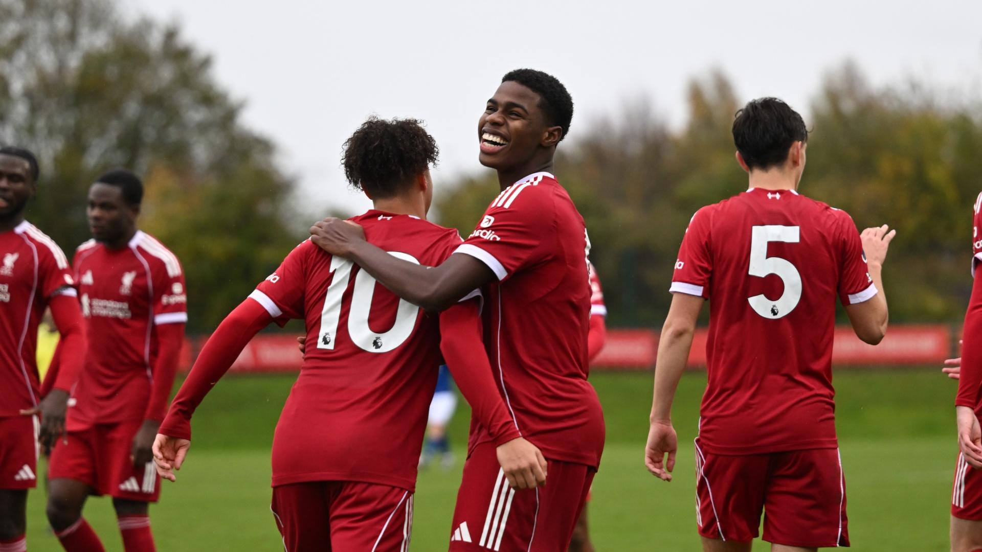 Watch: Six of the best LFC U18s and U21s goals this season
