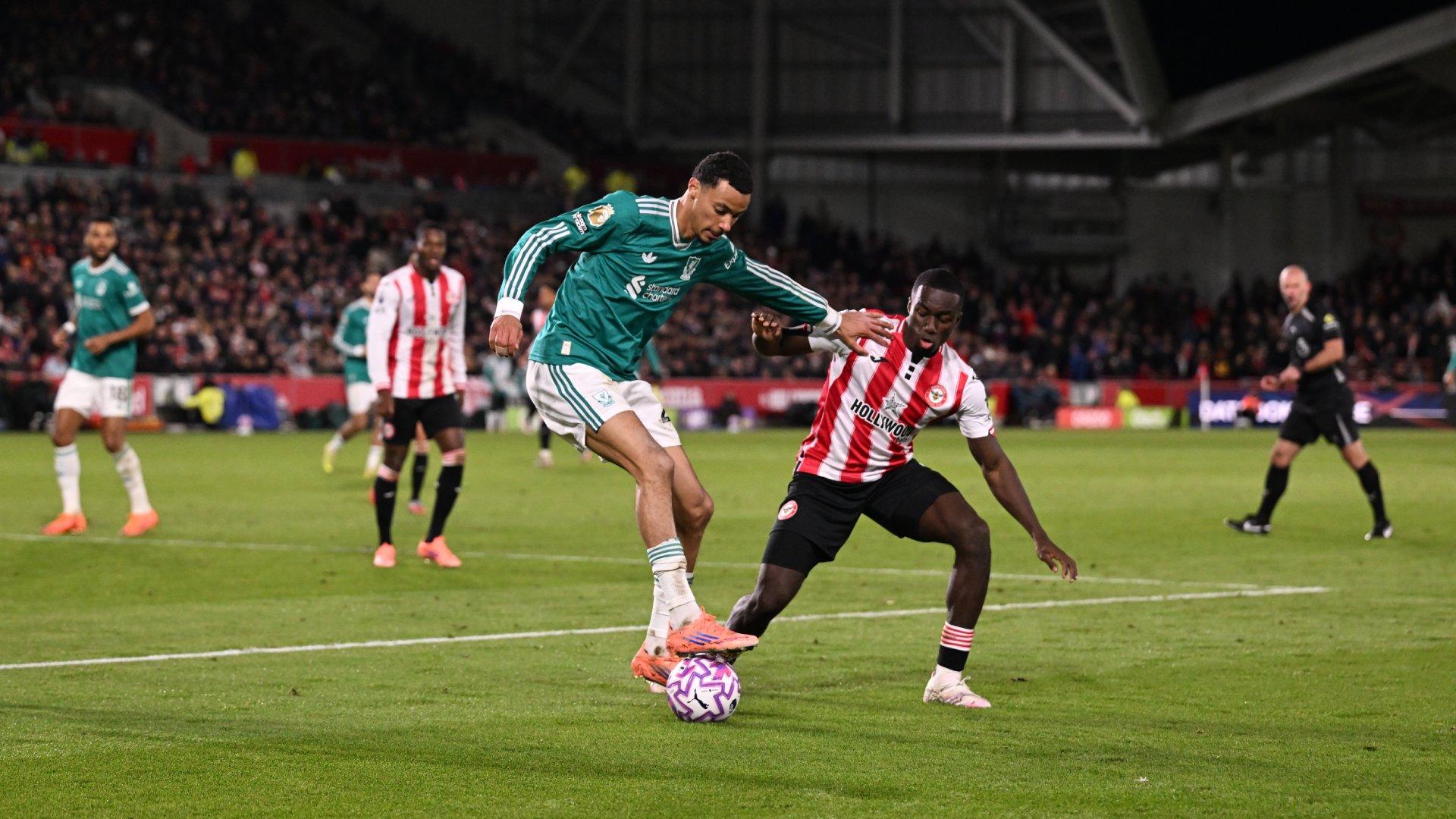 Liverpool beaten at Brentford in Premier League