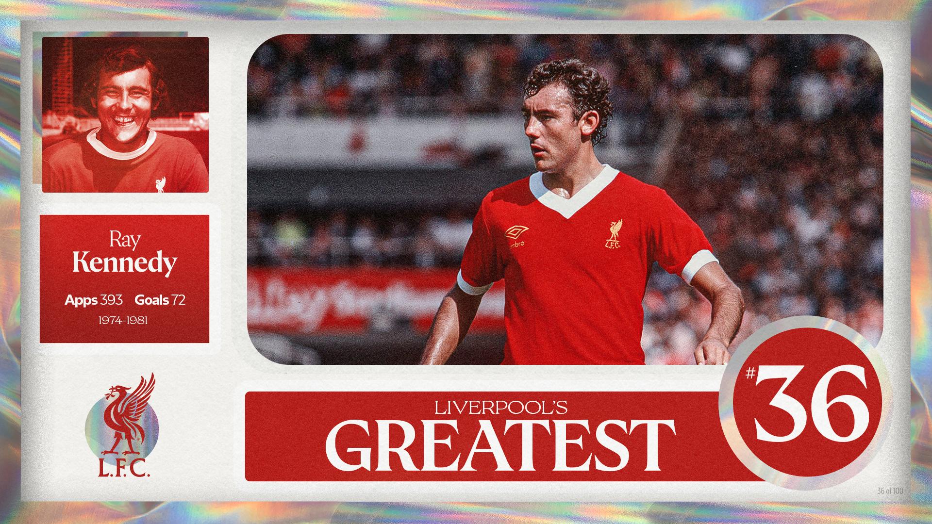 Liverpool's Greatest - No.36: Ray Kennedy