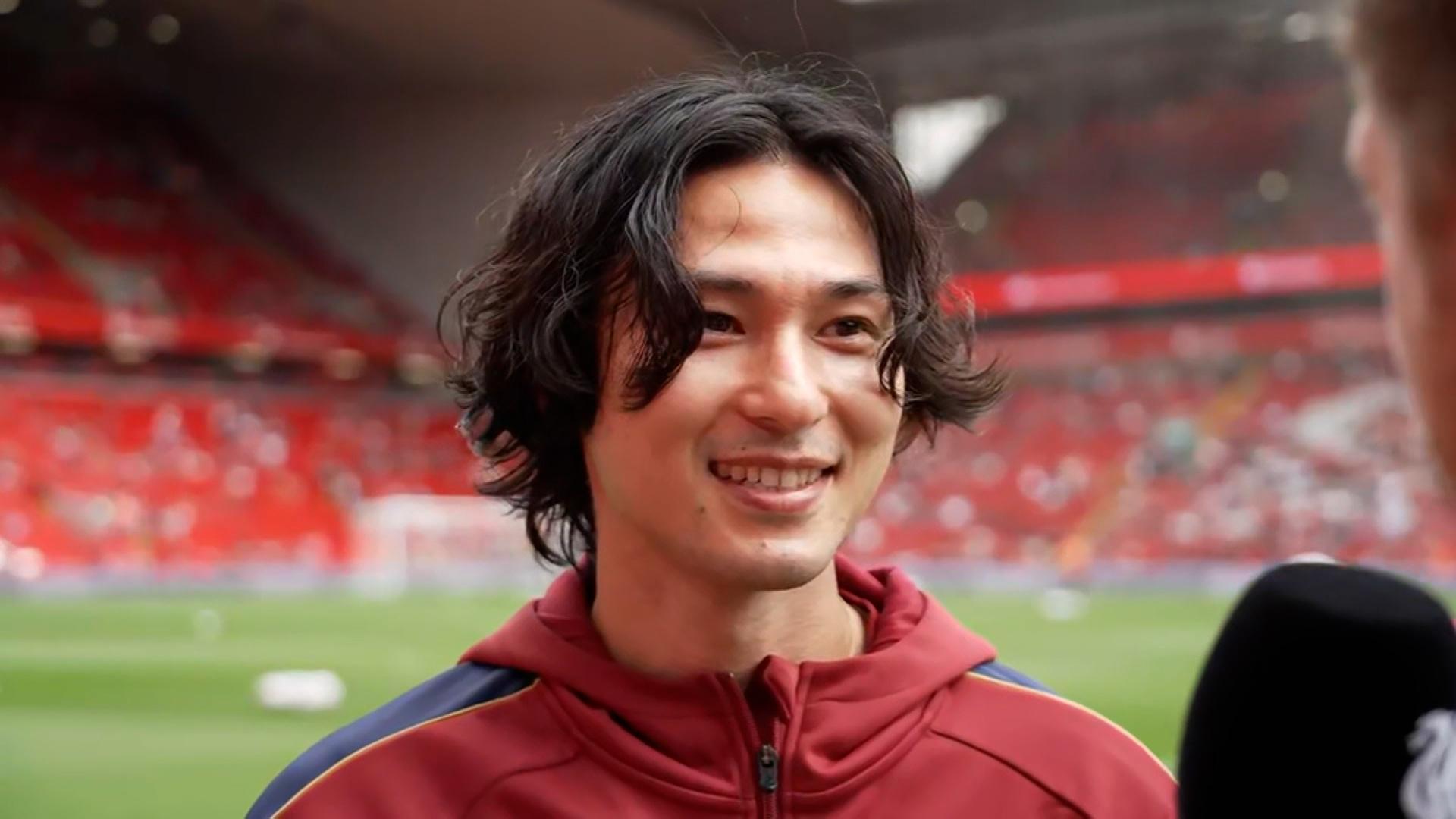Takumi Minamino shares memories on return to 'very special' Anfield