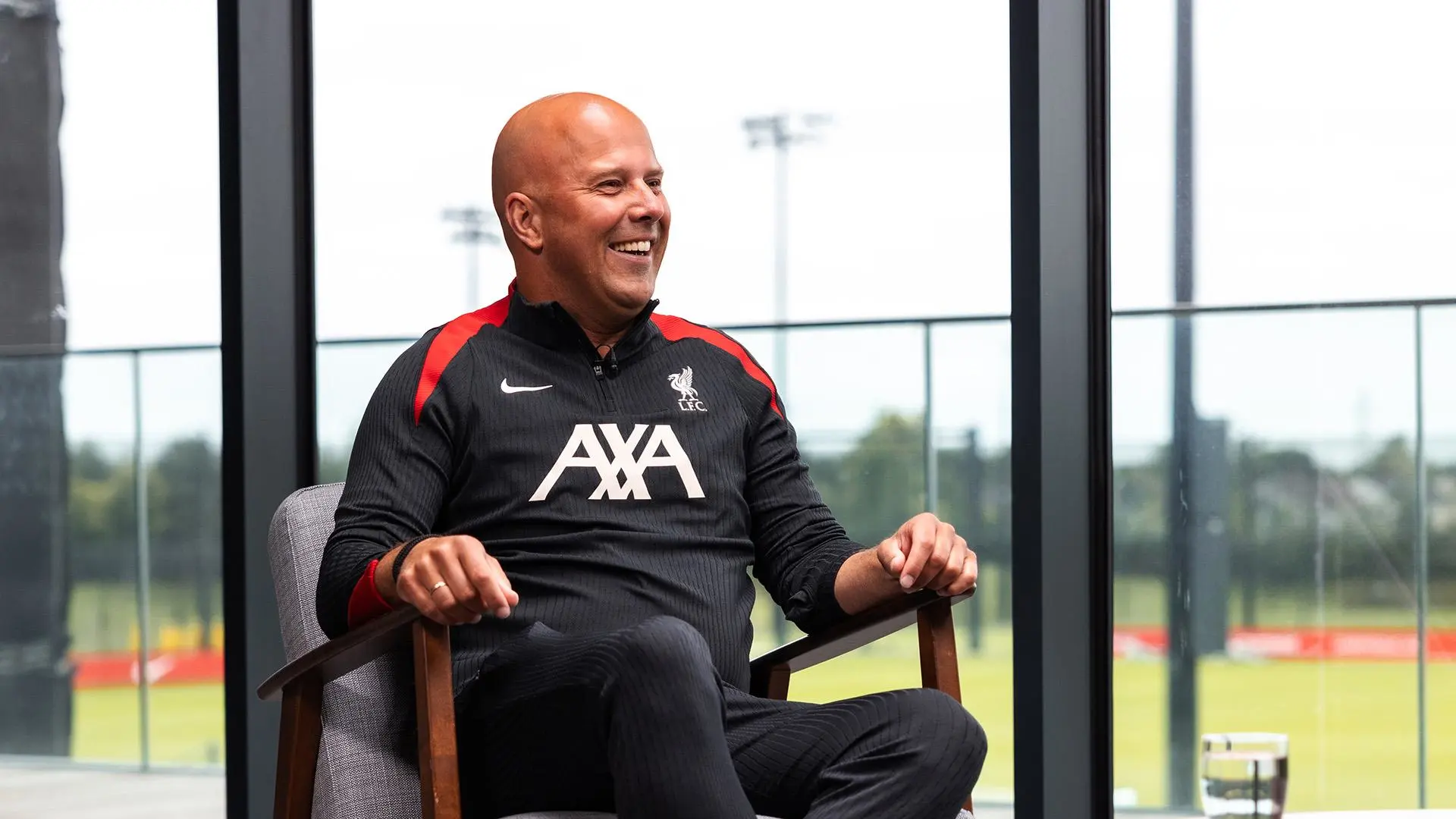 Watch Arne Slot's first interview as Liverpool FC head coach