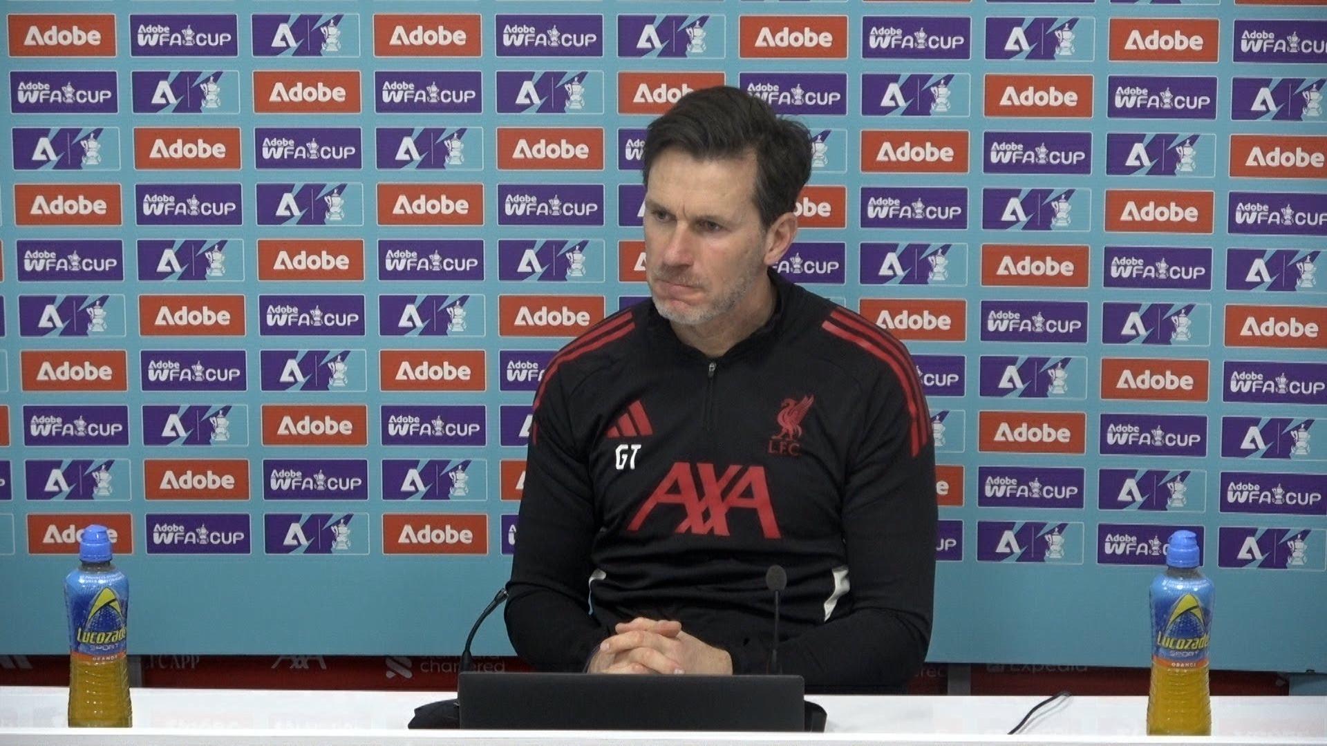 Watch: Gareth Taylor previews LFC Women v Everton in FA Cup