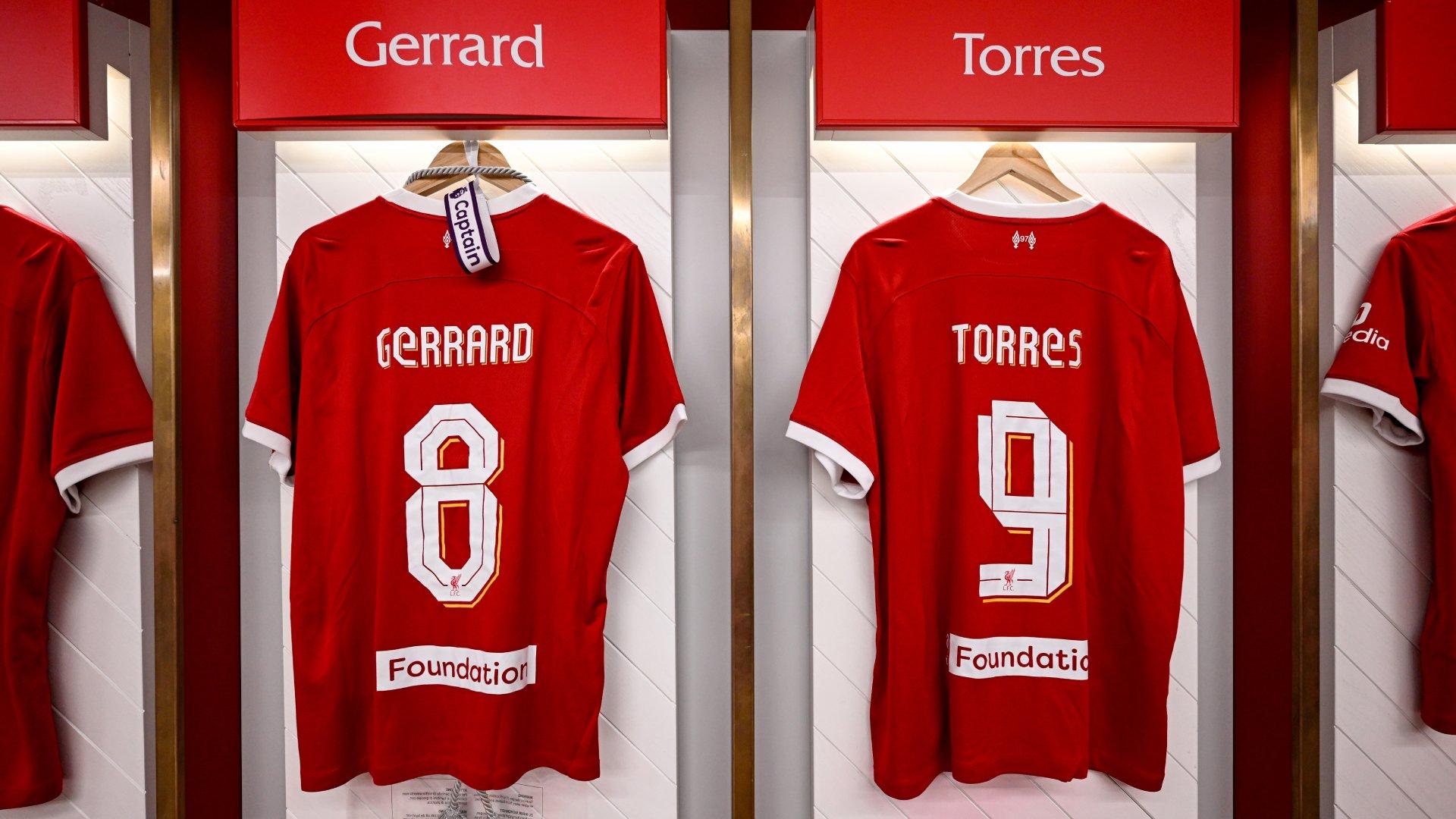 Confirmed LFC Legends starting XI against Ajax Legends