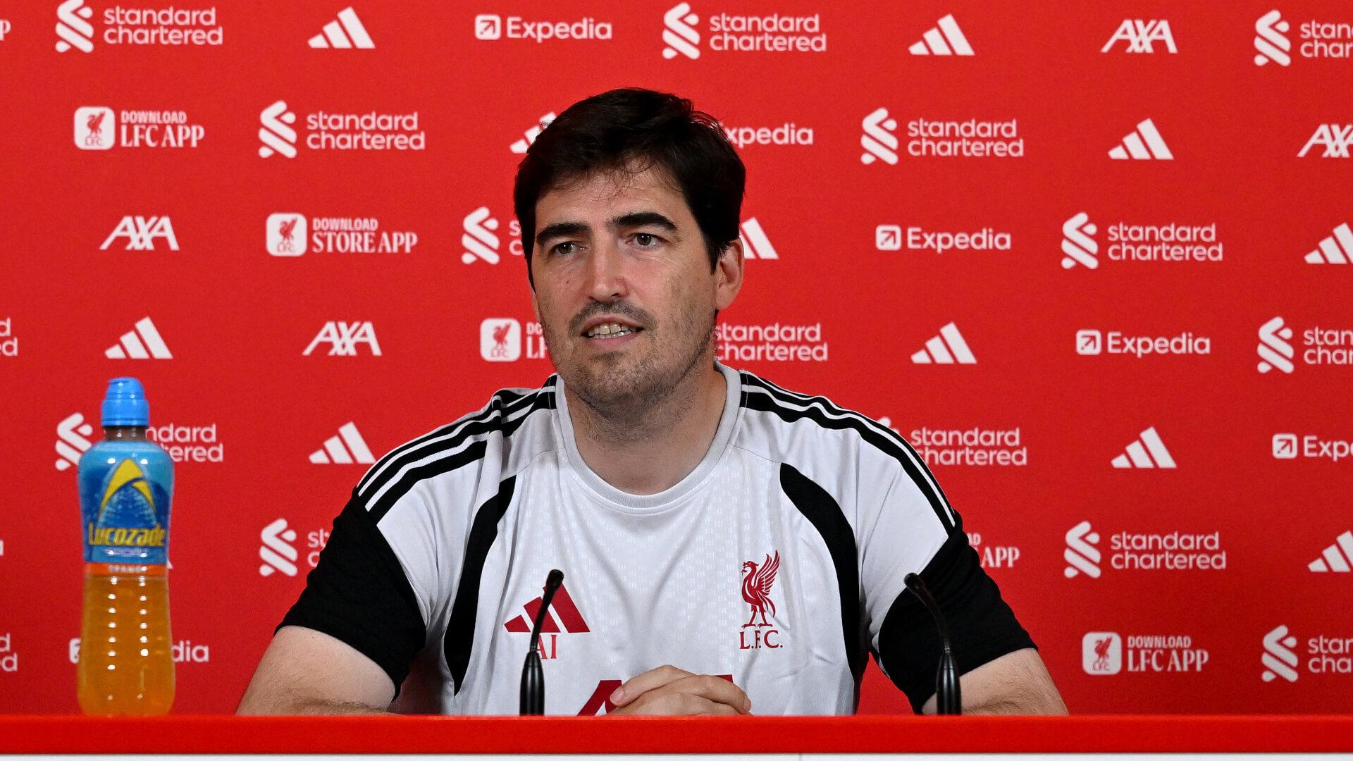Live on Monday: Watch Andoni Iraola's first Liverpool press conference