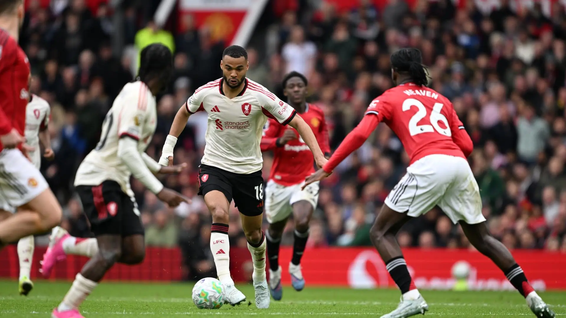 Man Utd 3-2 Liverpool: Watch extended action and full match
