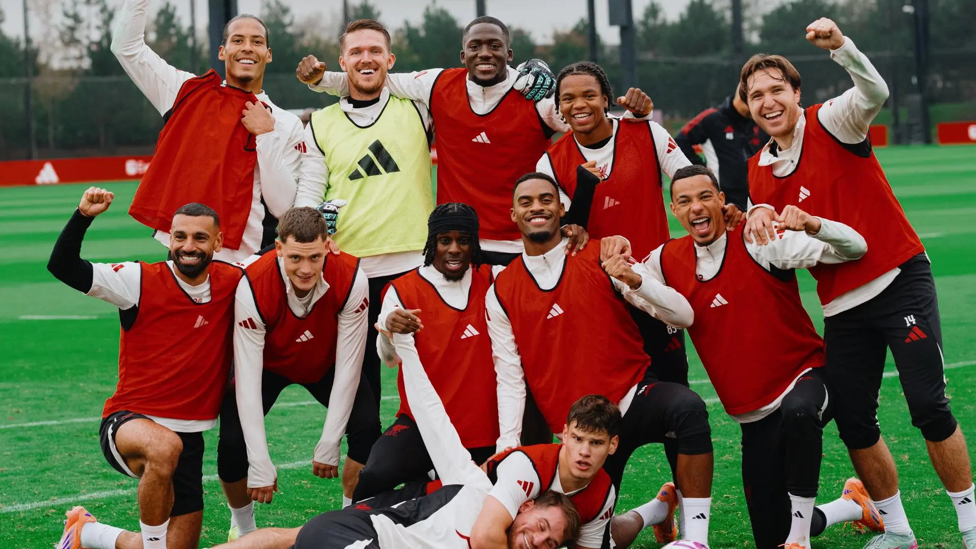 Arm speed challenge, a Gomez goal, 3v3 tournament and more spotted in Liverpool training