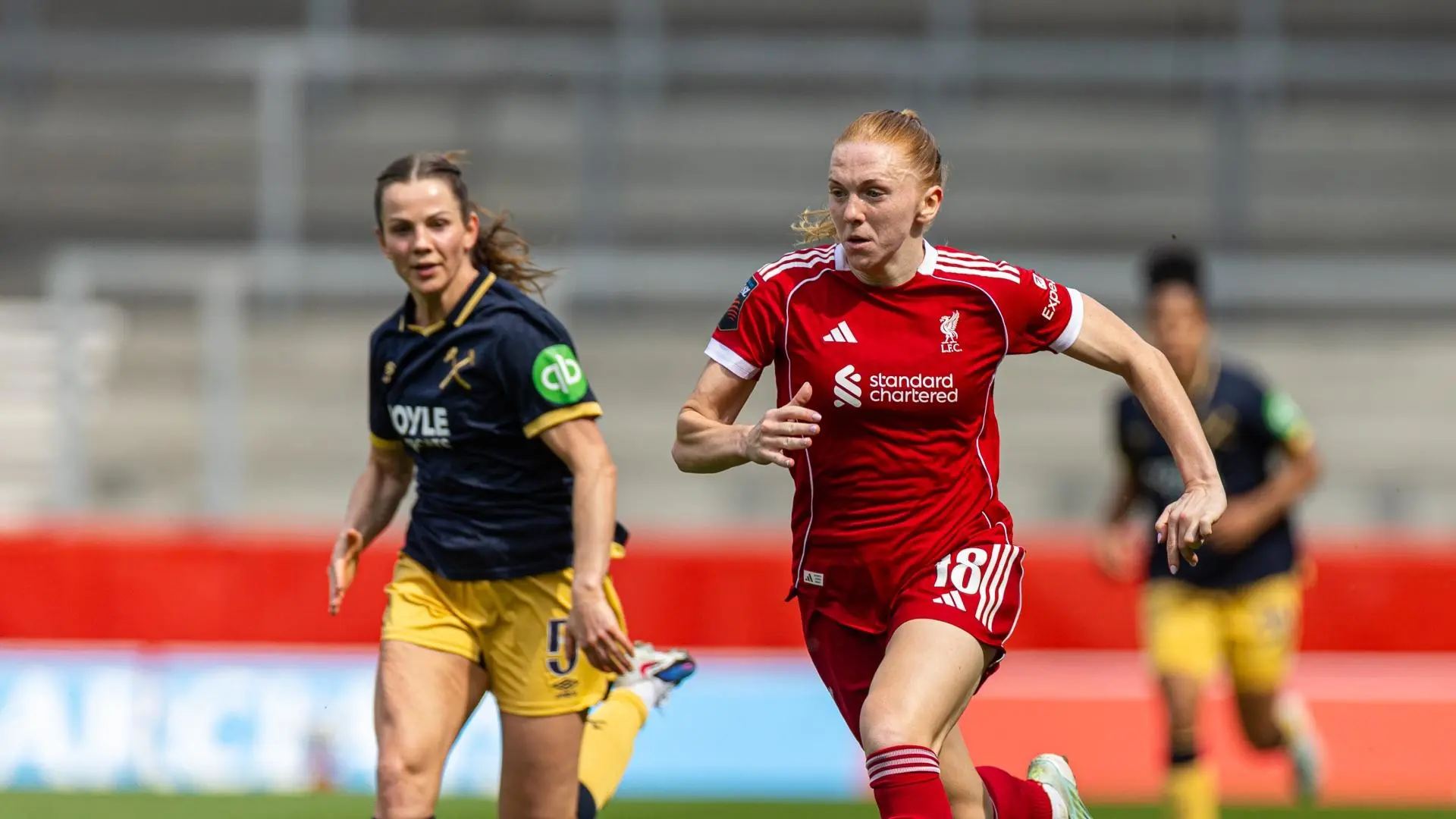 Liverpool beaten 1-0 at home by West Ham in WSL