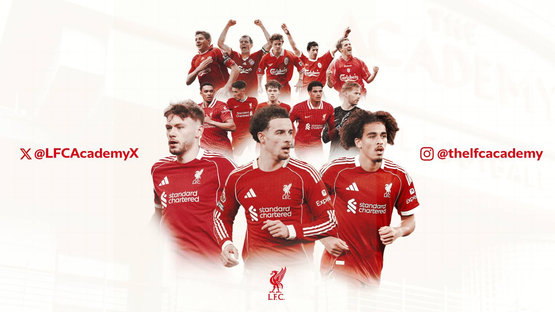 LFC launches dedicated Academy social media accounts