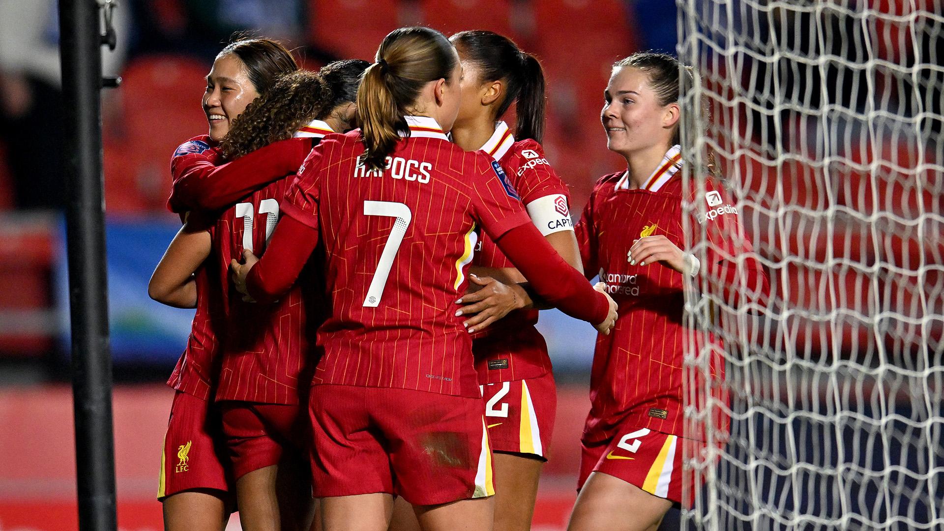 Watch WSL highlights: Liverpool 2-1 Brighton & Hove Albion