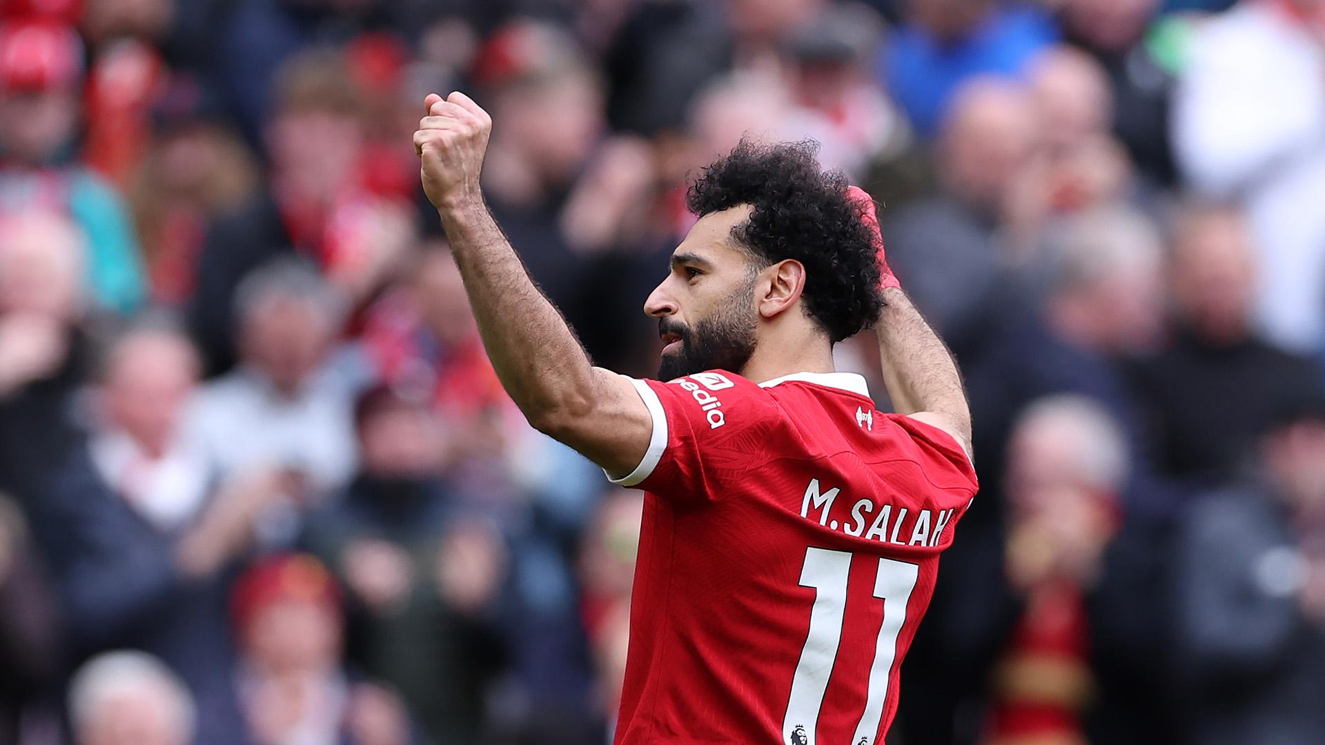 In numbers: Mo Salah's record-breaking seven years at LFC so far